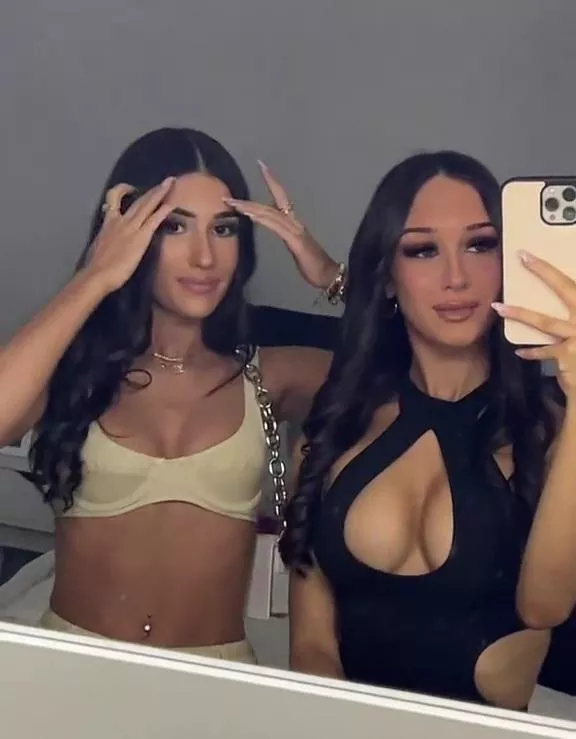 2 brunette beauties, with a difference