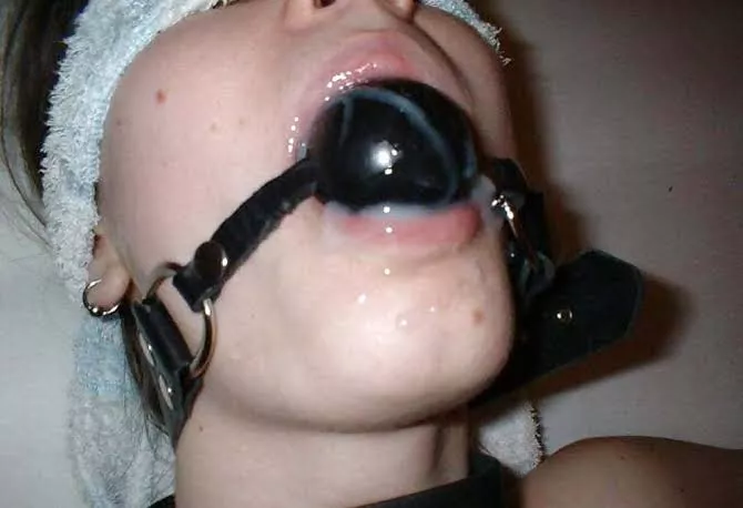 Blindfolded and gagged