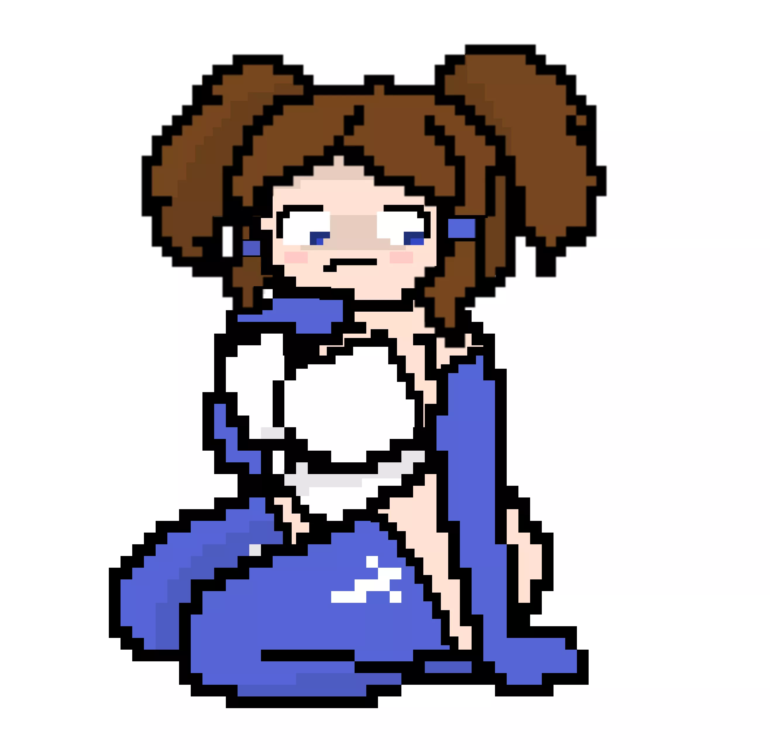 first attempt at pixel art, only took just over an hour and looks 1,000,000x better than my other art, might do pixel art more often since this was fun and fast.