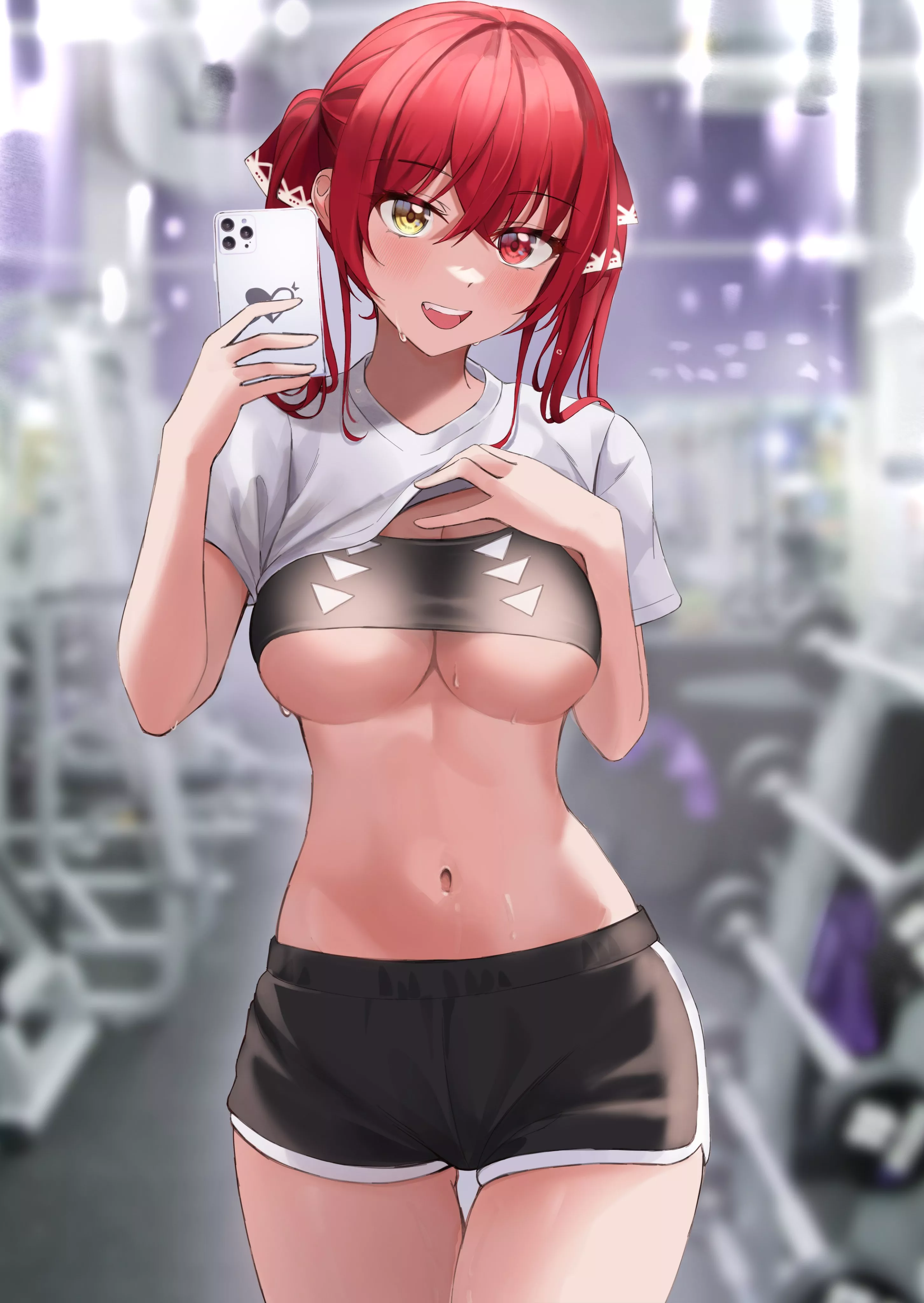 Marine's Gym Selfie