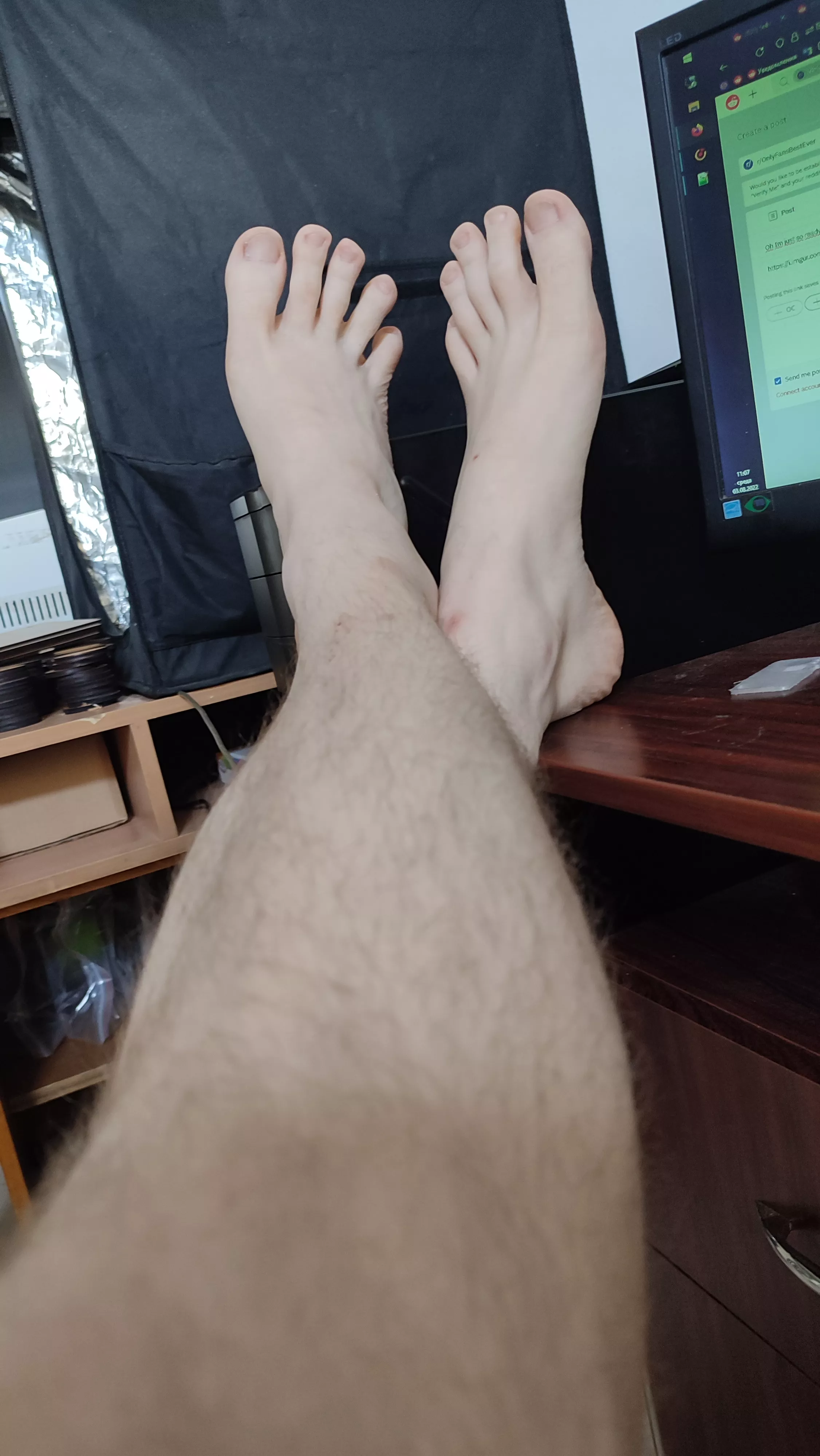 My cute hairy legs