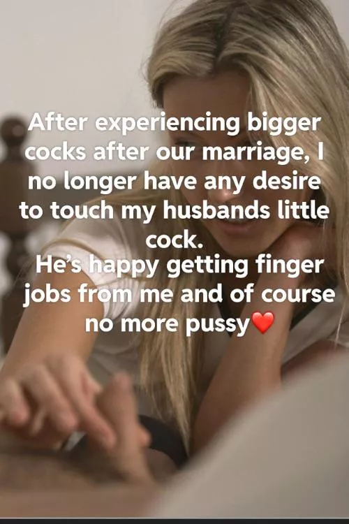 Heâ€™s happy with finger jobs