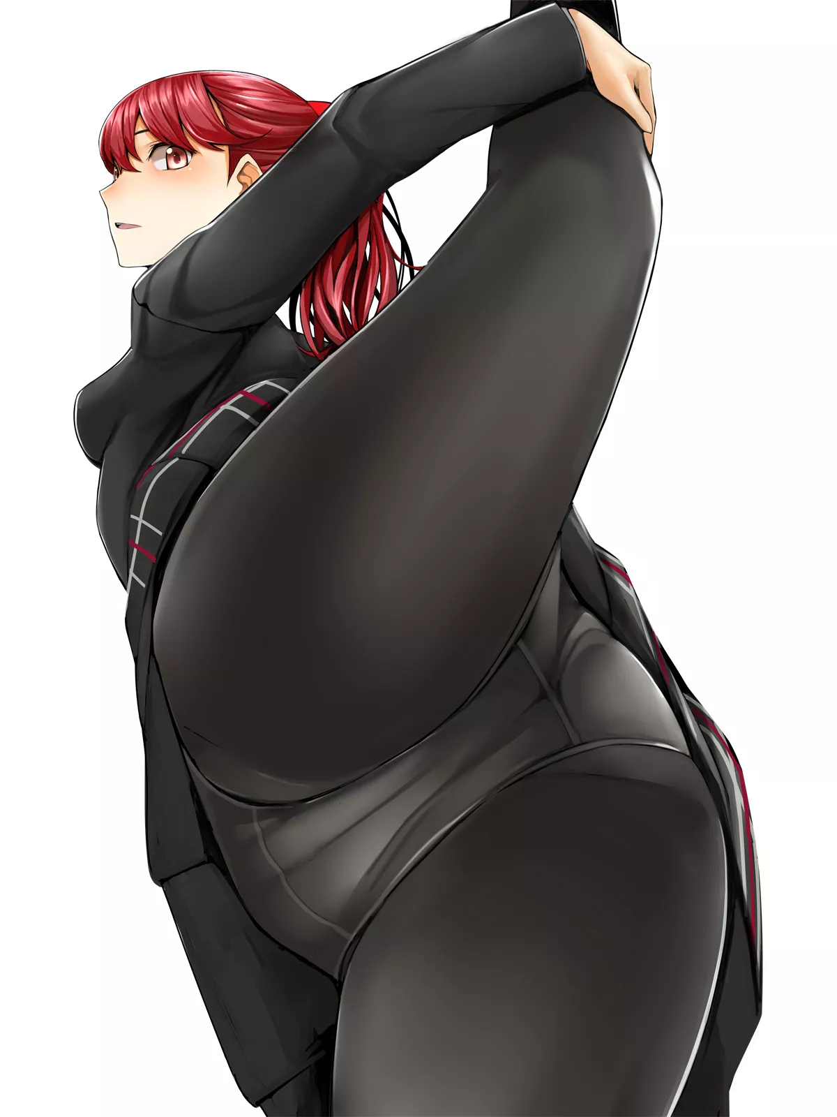 POV: Kasumi caught you peeking while she was stretching