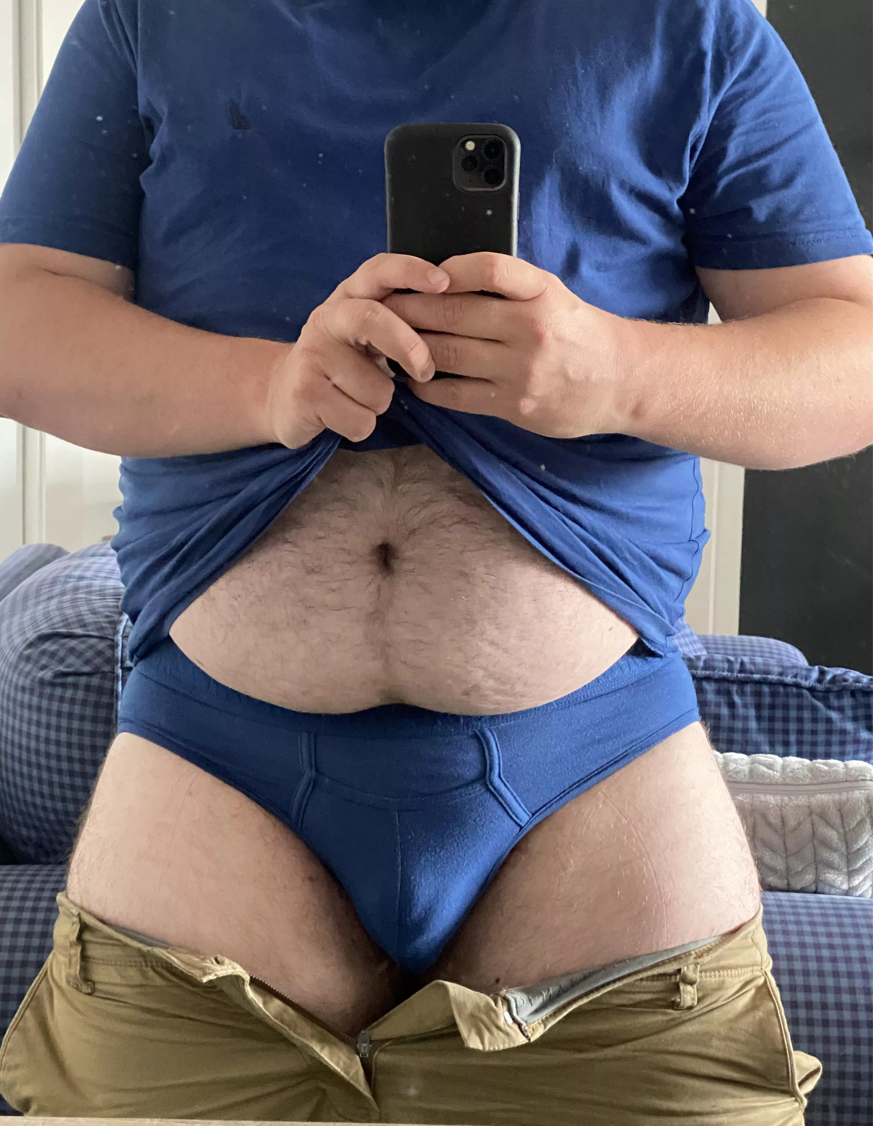 Roadtrip kit: The briefs fit with the t-shirt.