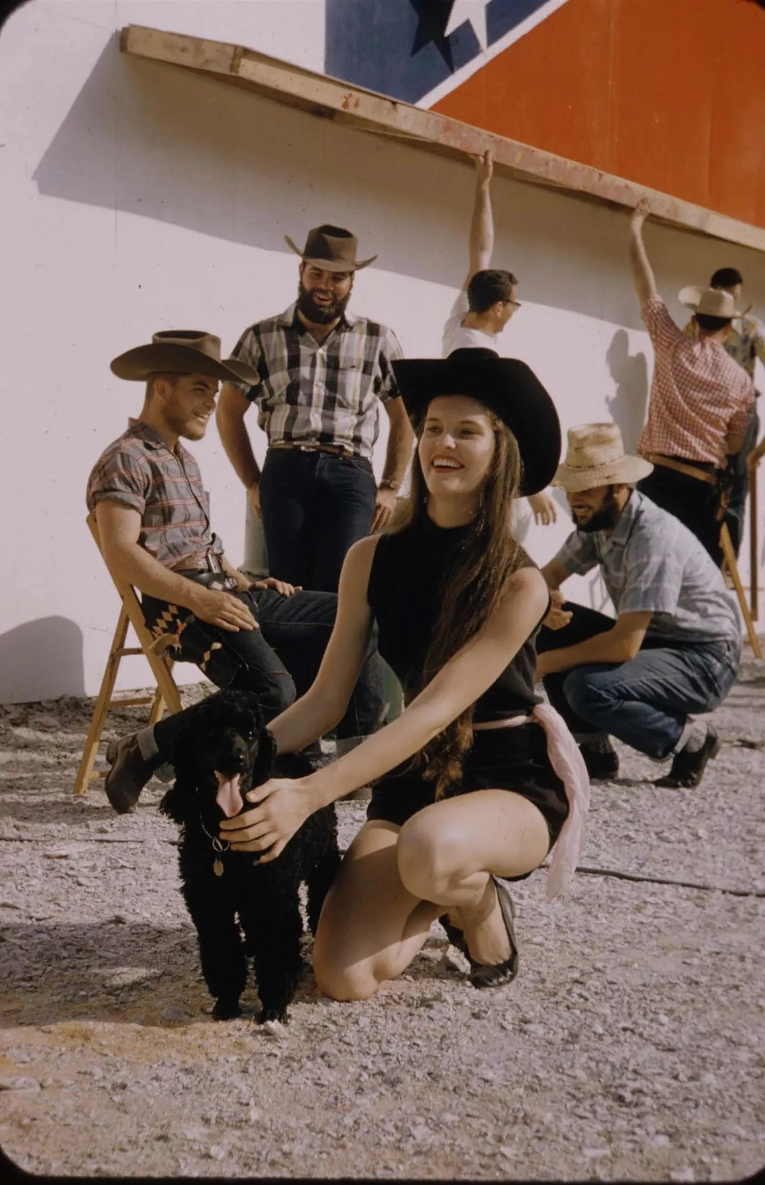 Taken in 1958 (University of Houston Frontier Fiesta), looks like it could have been taken today.