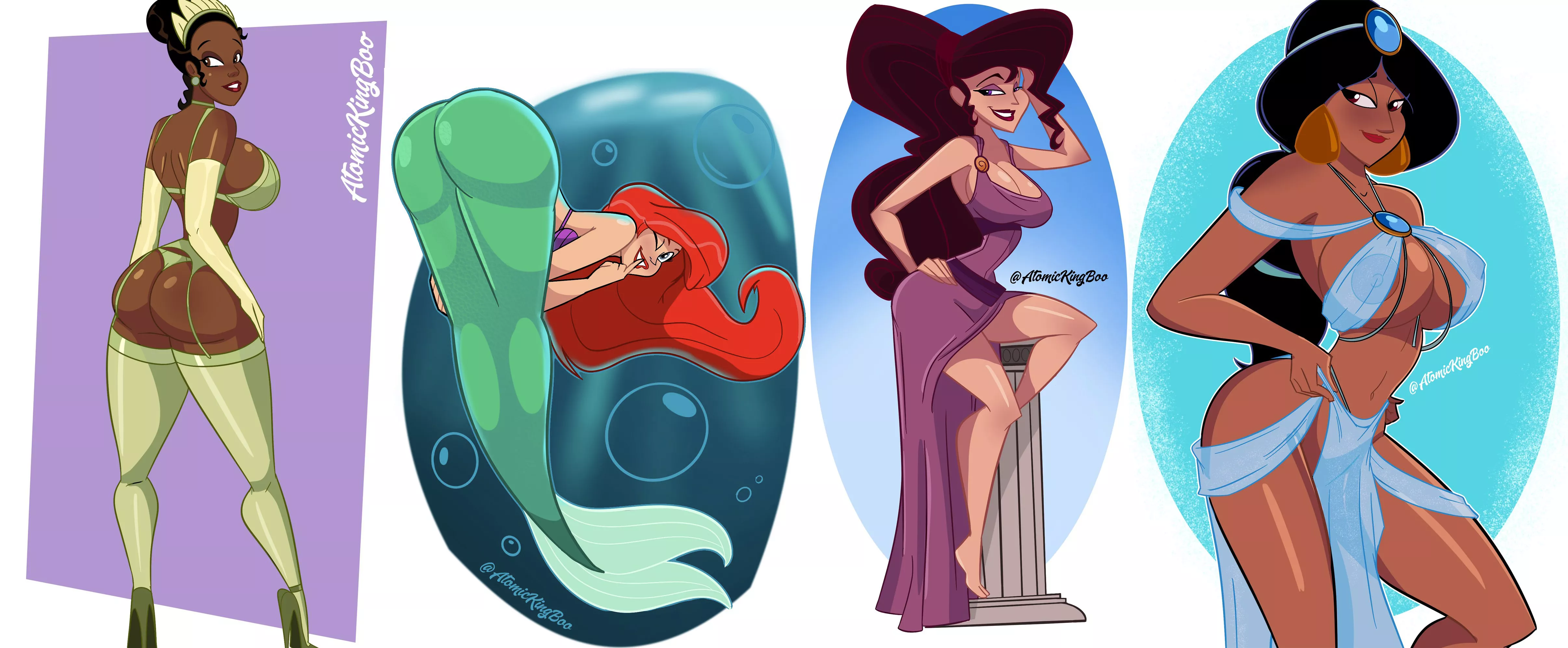 Disney women (AtomicKingBoo)