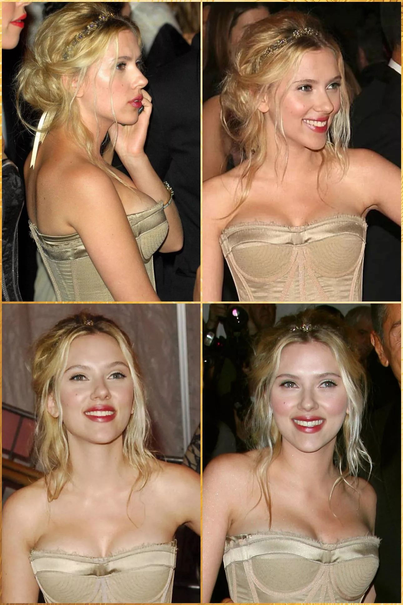 Scarlett Johansson. Met Gala. 2008