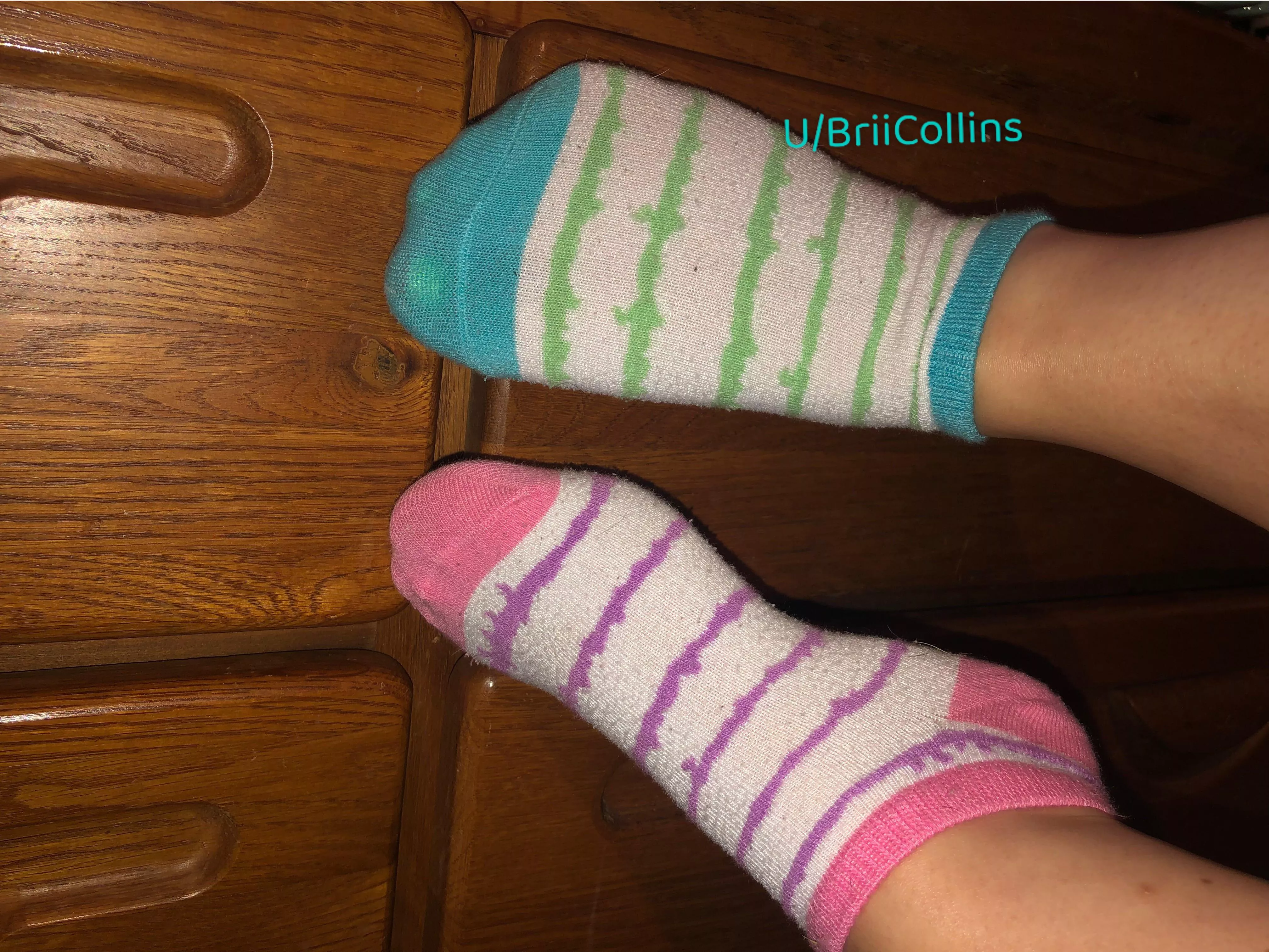 [selling] my dirty socks. Come get your pair..you wonâ€™t be disappointed. ðŸ¥°ðŸ¥° US.