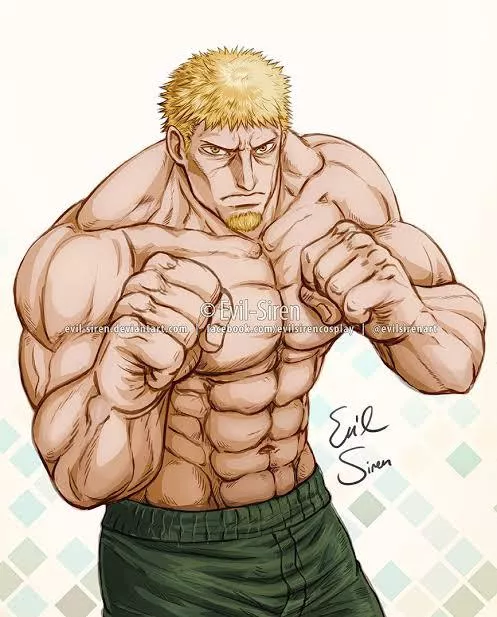 Can I get my boy Wakatsuki from Kengan Ashura/Omega some love?? (SFW. Credit goes to Evil-Shadow on DeviantArt)