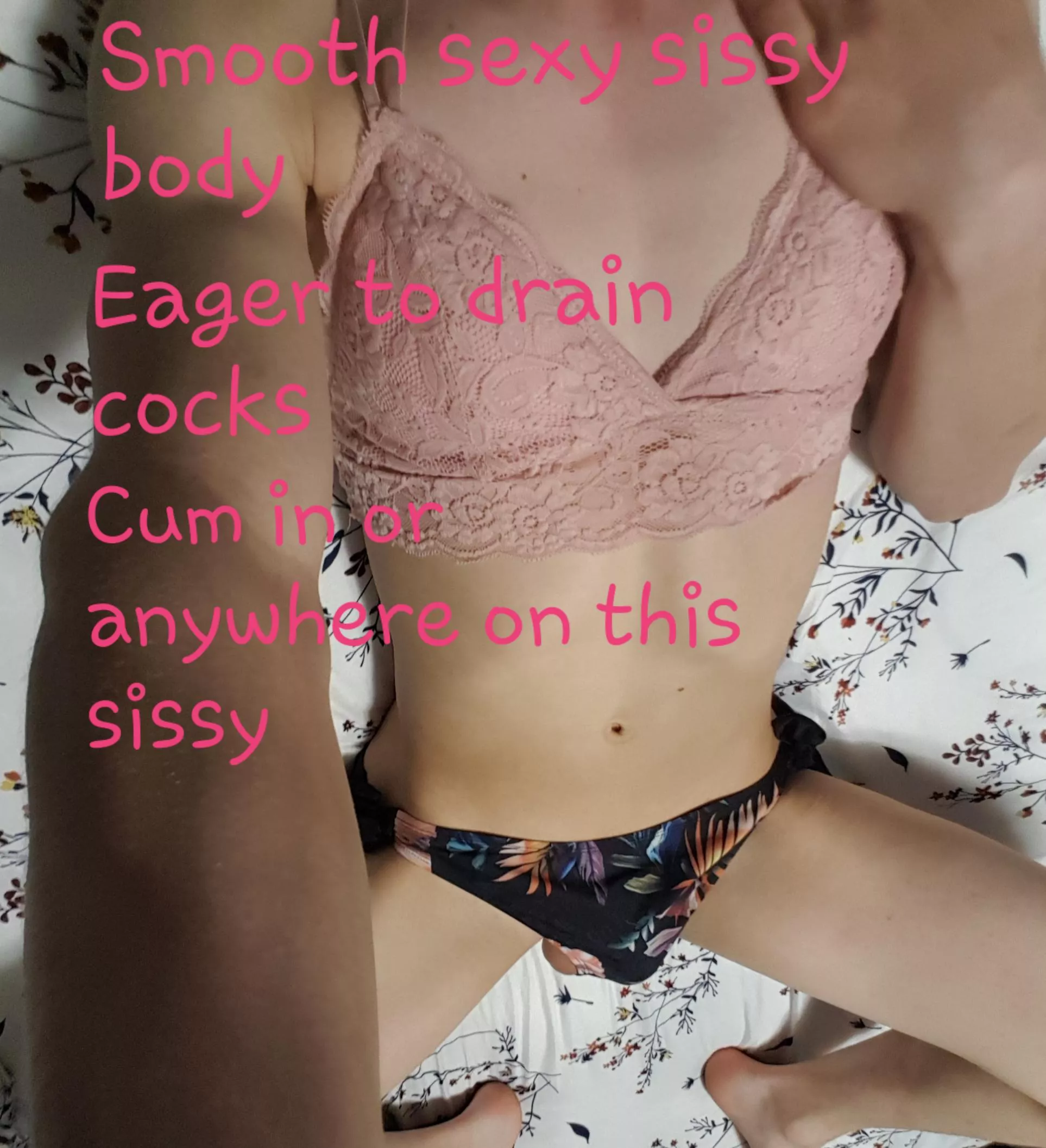 Cum on sissy sluts, they luv it