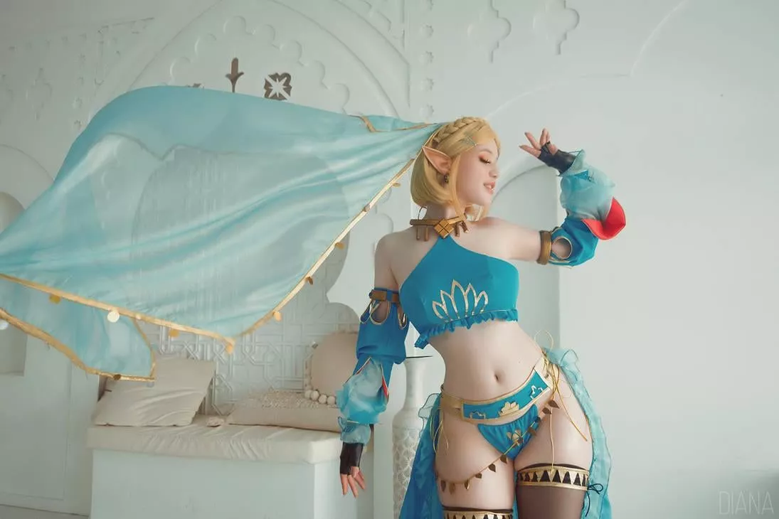 Gerudo Zelda cosplay (Lada Lyumos)