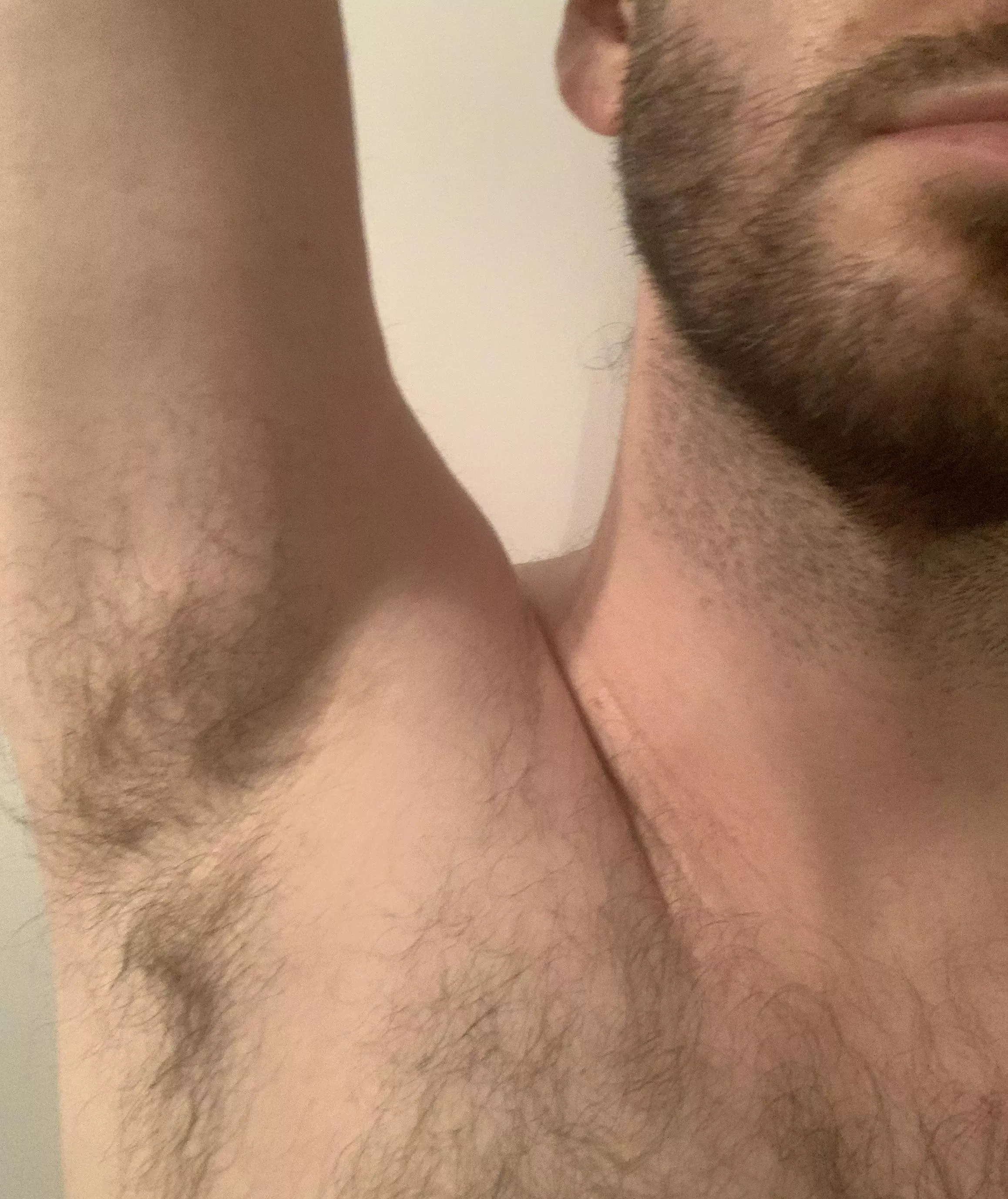 Lick my pits and bite my neck?