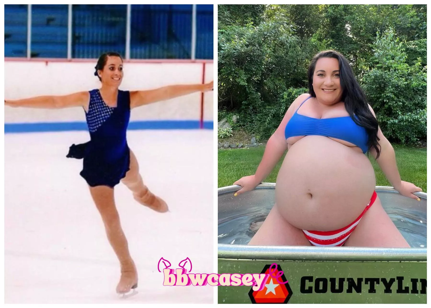 Lifestyle change 😮‍💨🤷🏻‍♀️ From figure skater to fatty