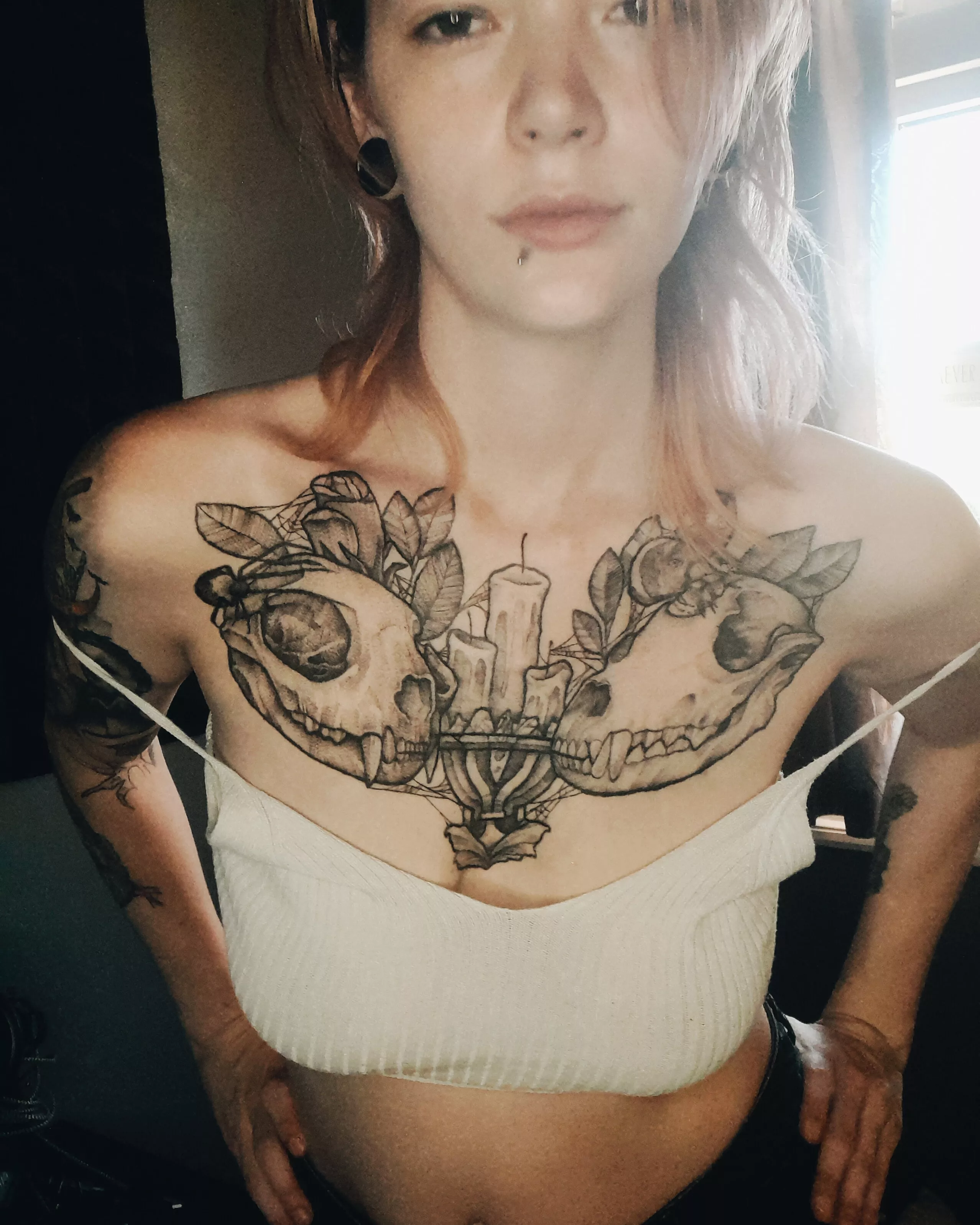 just got my chest piece finished