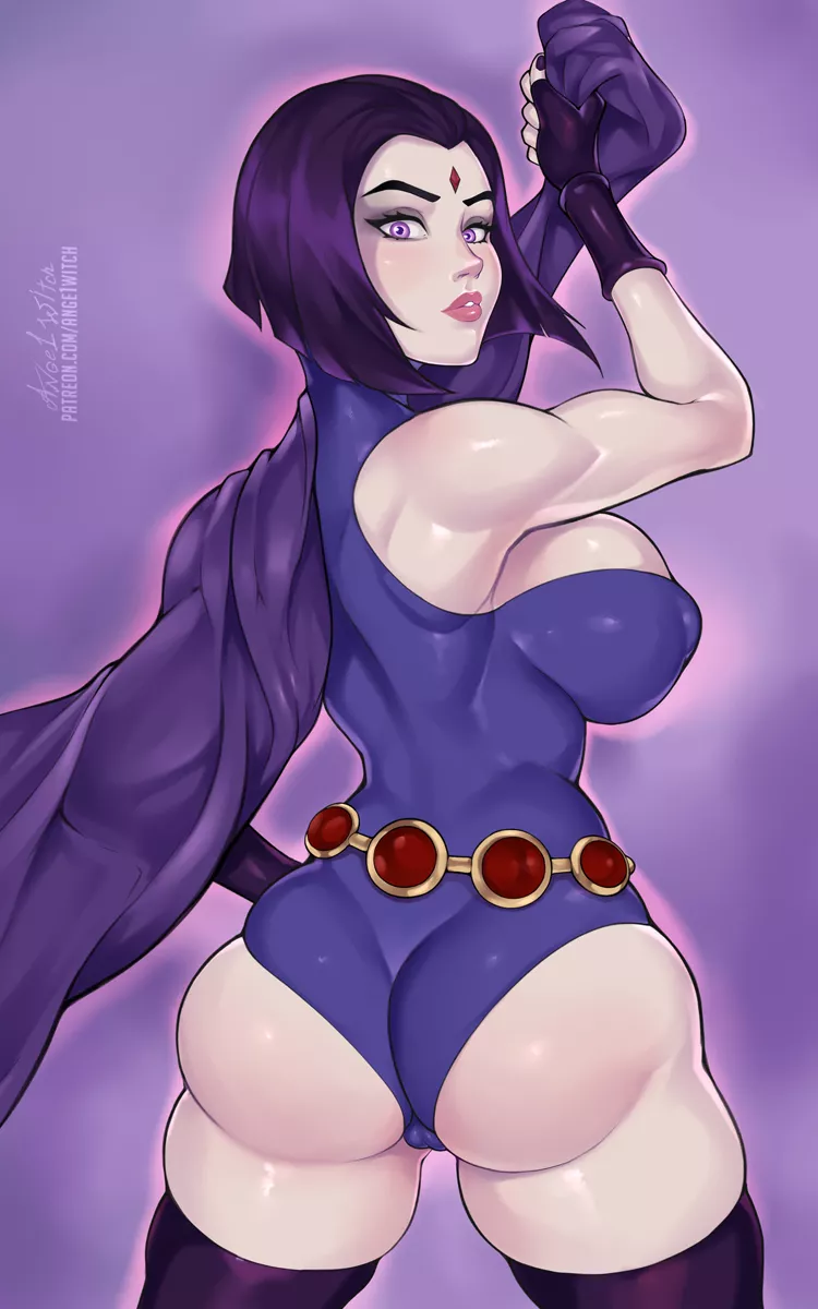 Raven Undressing (Ange1witch ) [DC]