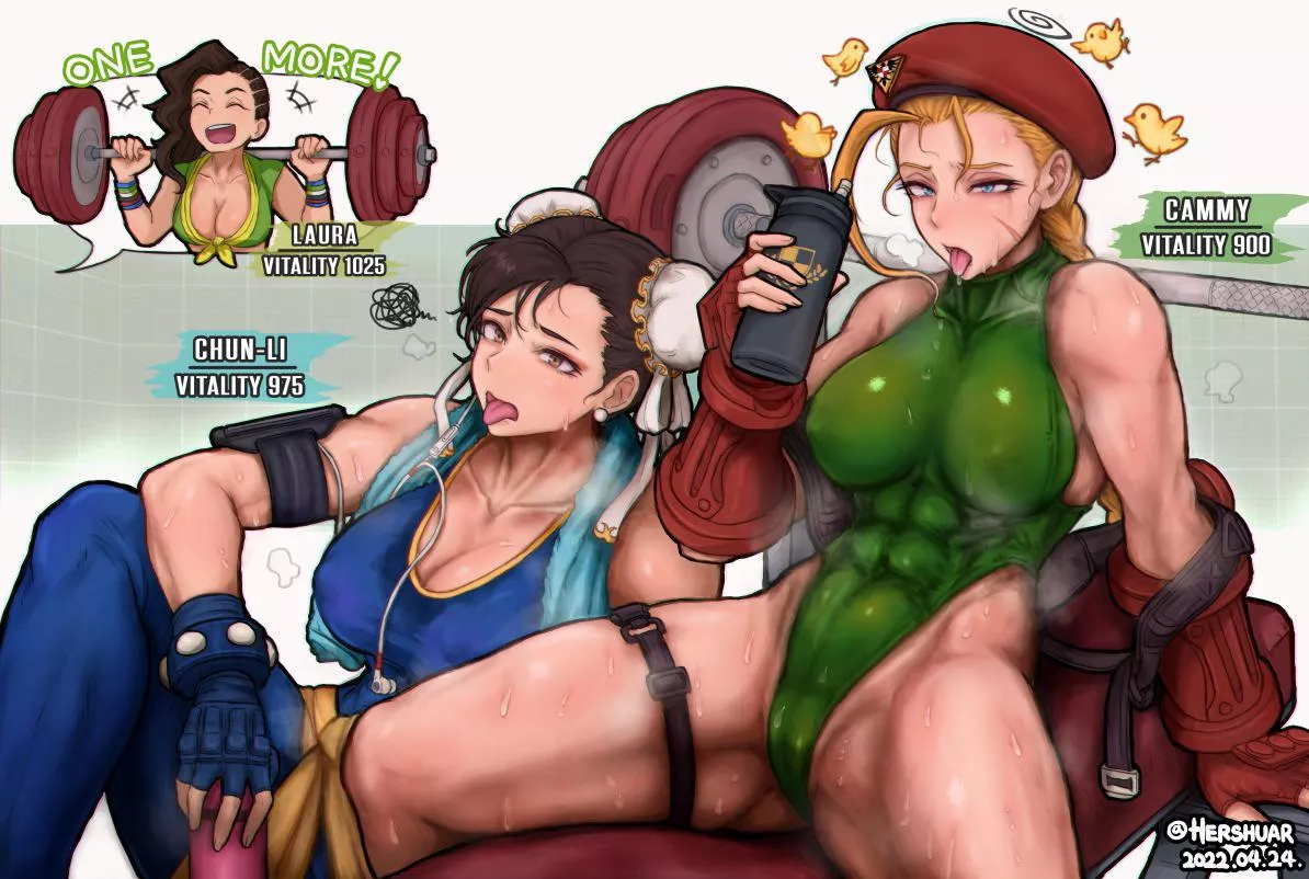 Chun-Li & Cammy (Hershuar Games) [Street Fighter]