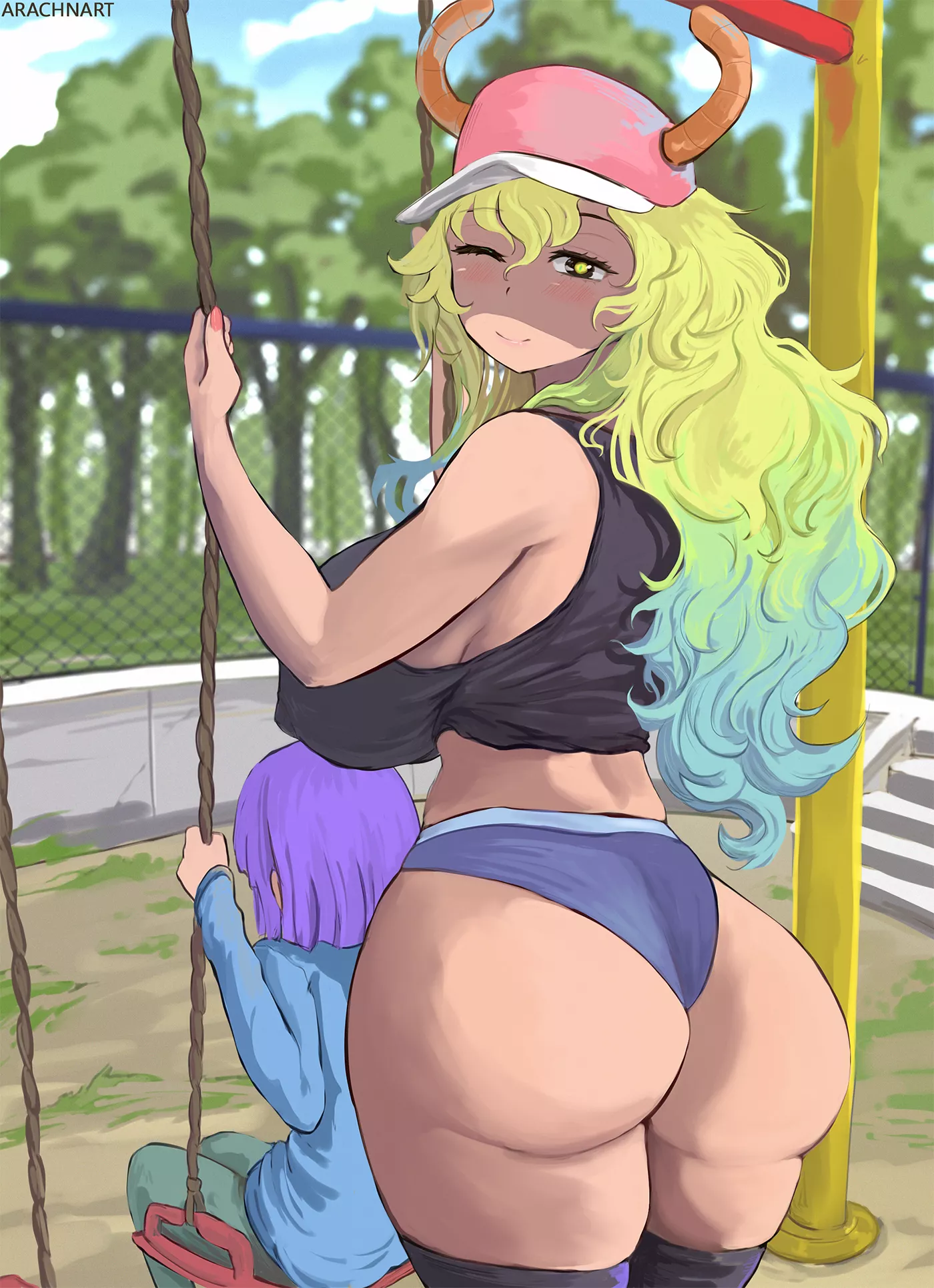 Lucoa [Dragon Maid] (Arachnart)