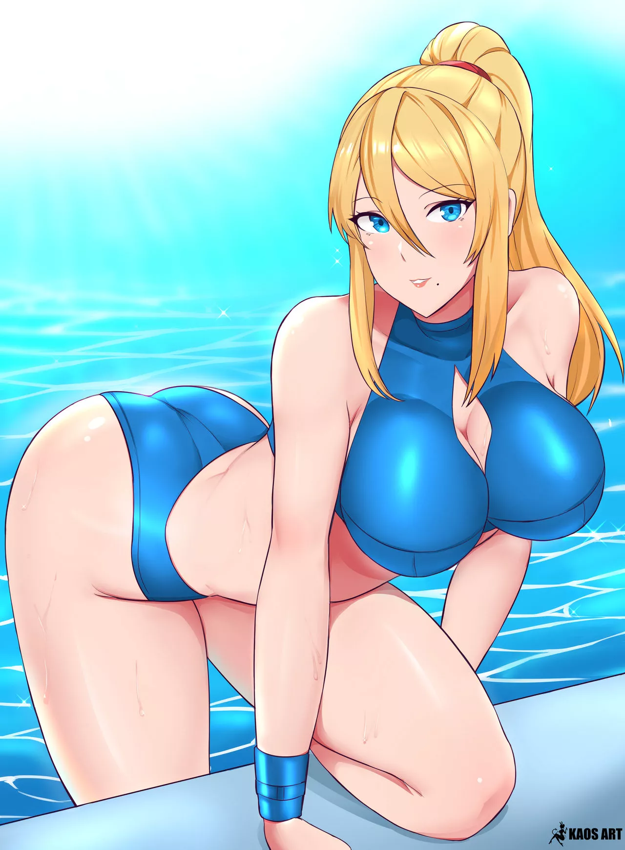 Summer Samus [Kaos-Art-GX on DeviantArt]