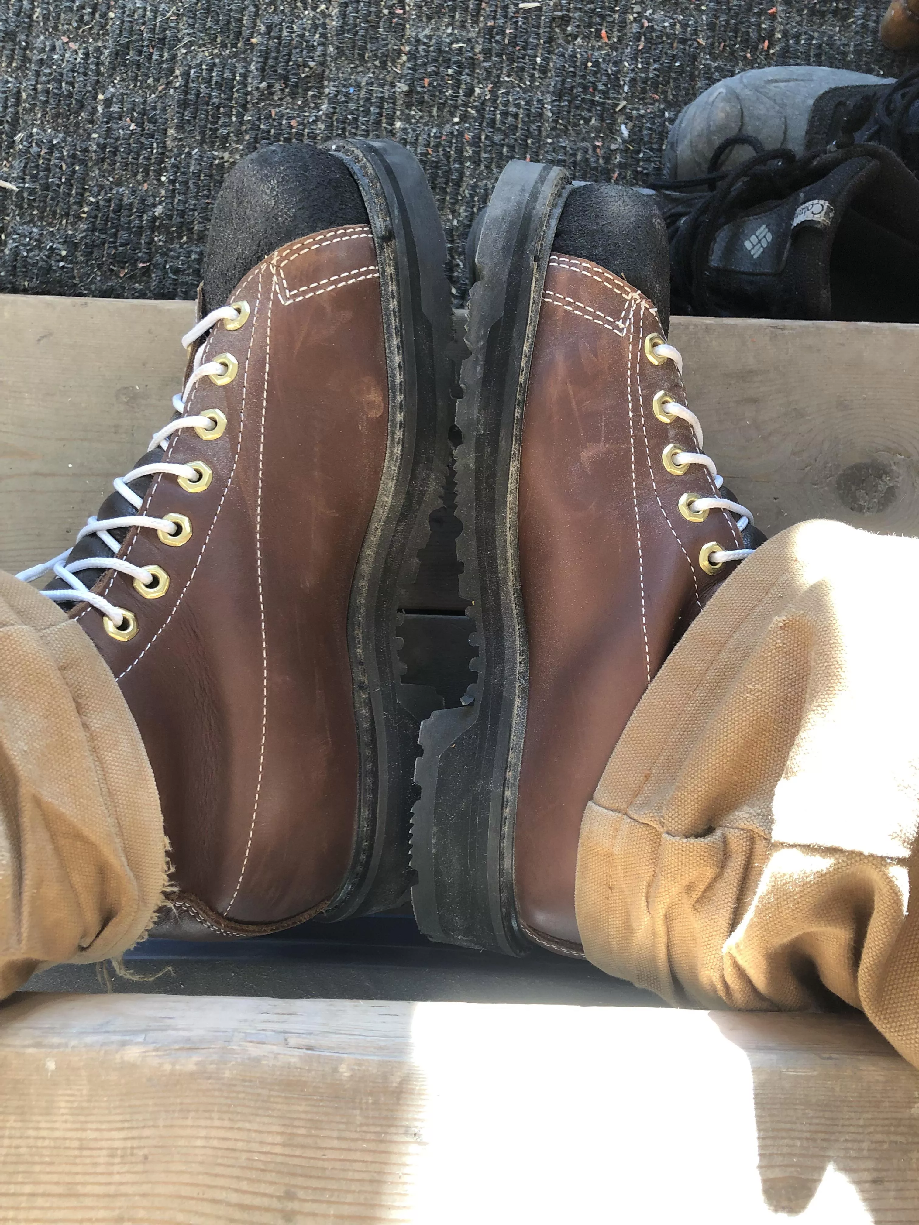 Got some new work boots. Canada West again.