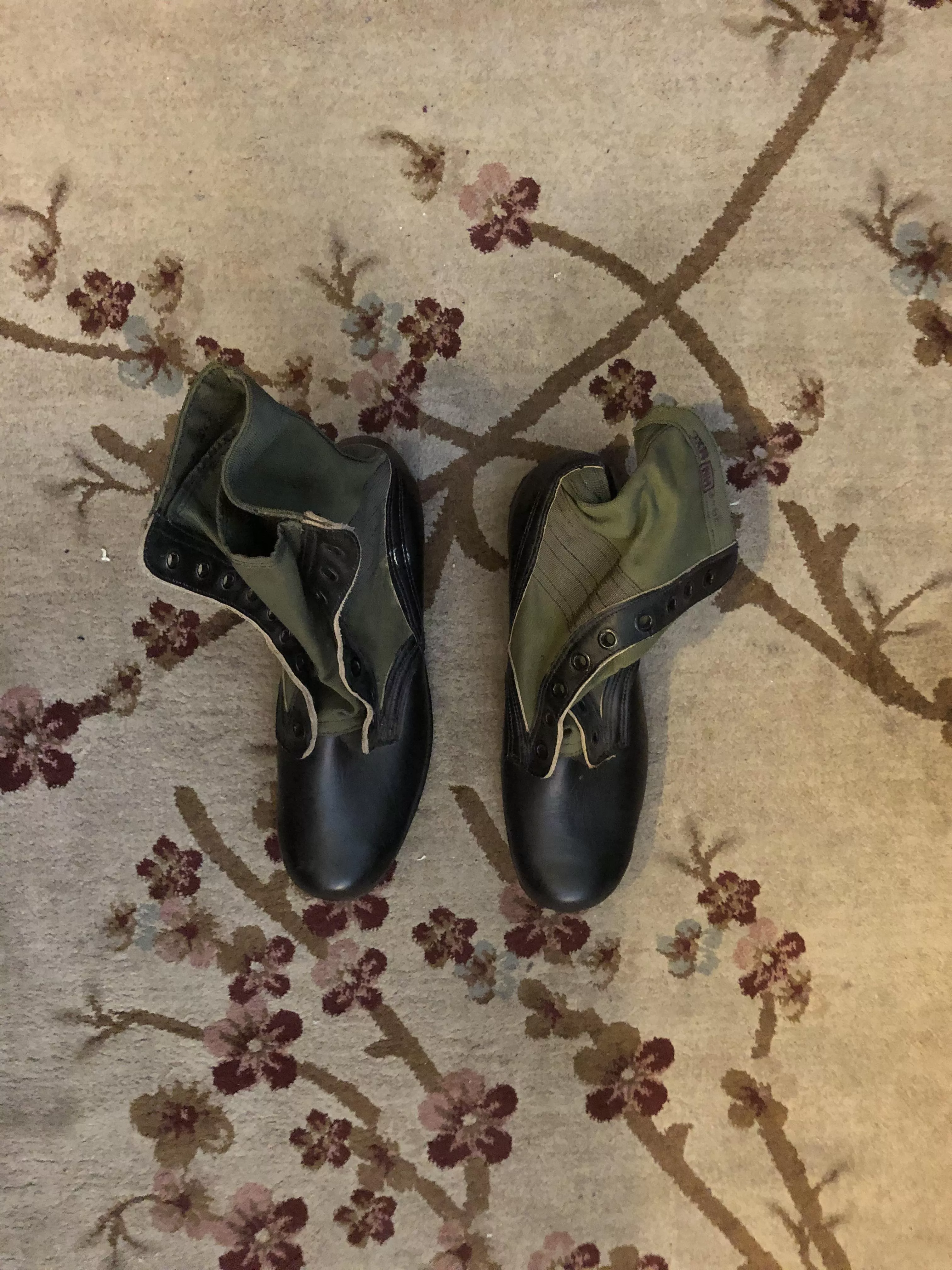 The eBay seller sent me two left jungle boots