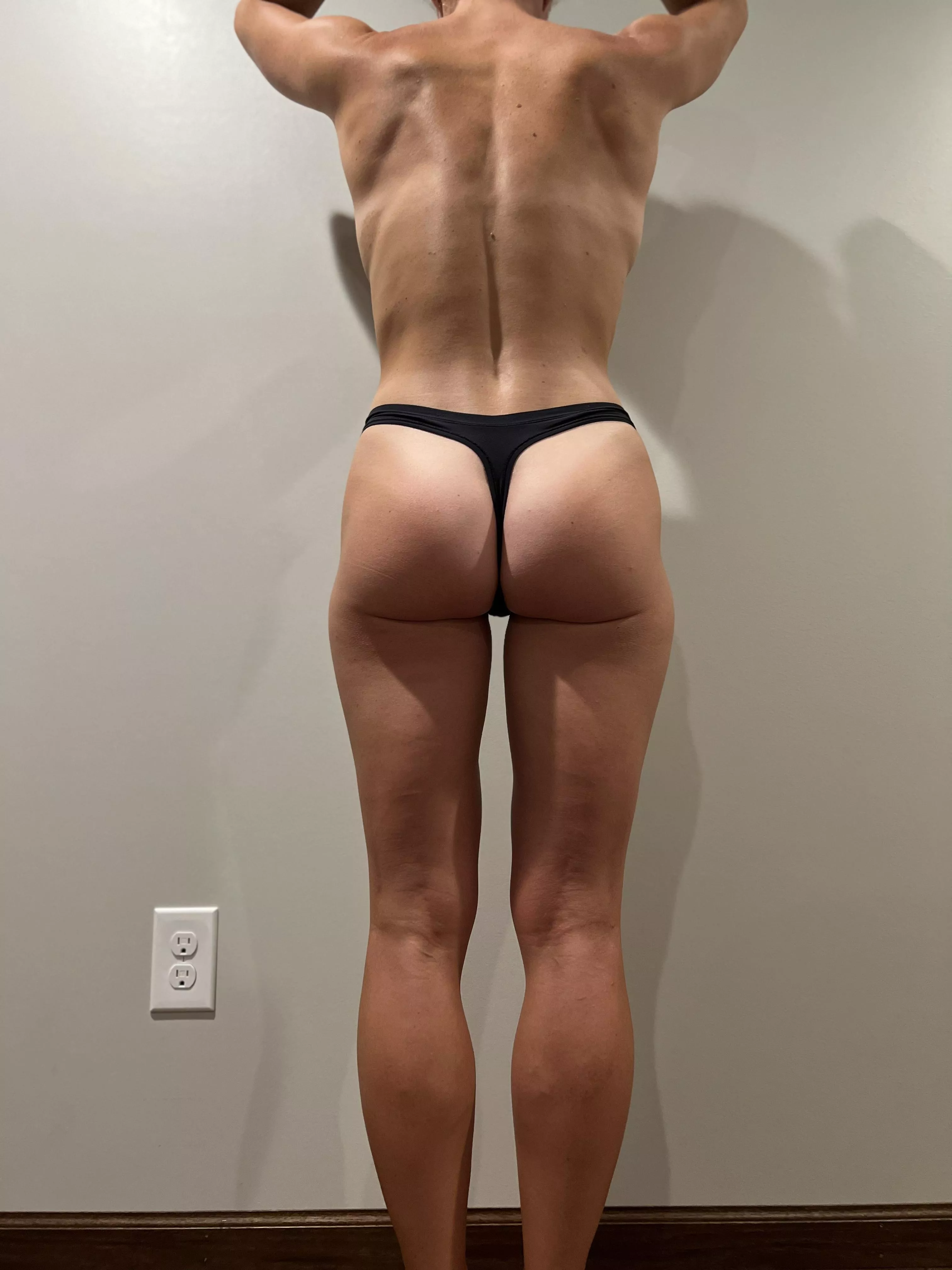 Thigh gap from the back!