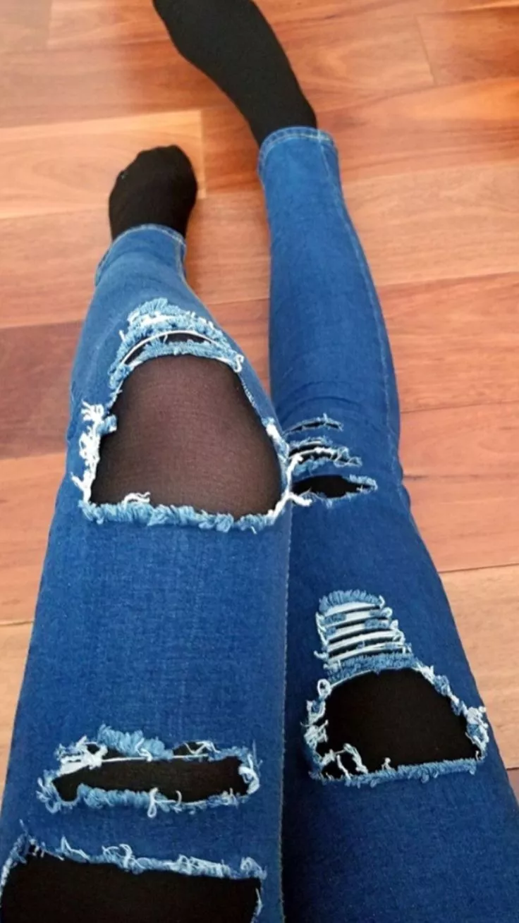 Tights Under Jeans