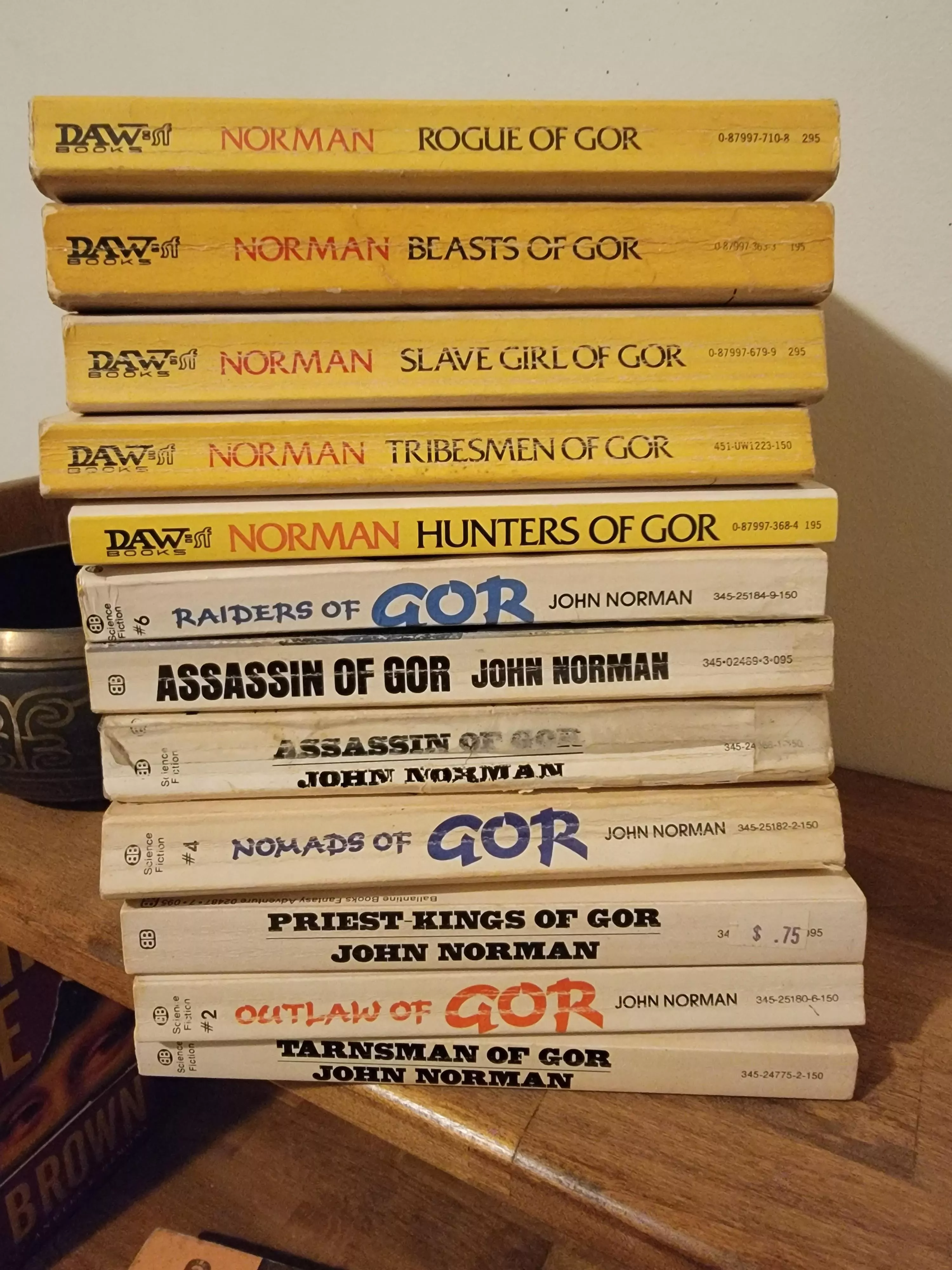 So I went to a somewhat famous used bookstore and made out with a decent haul today!