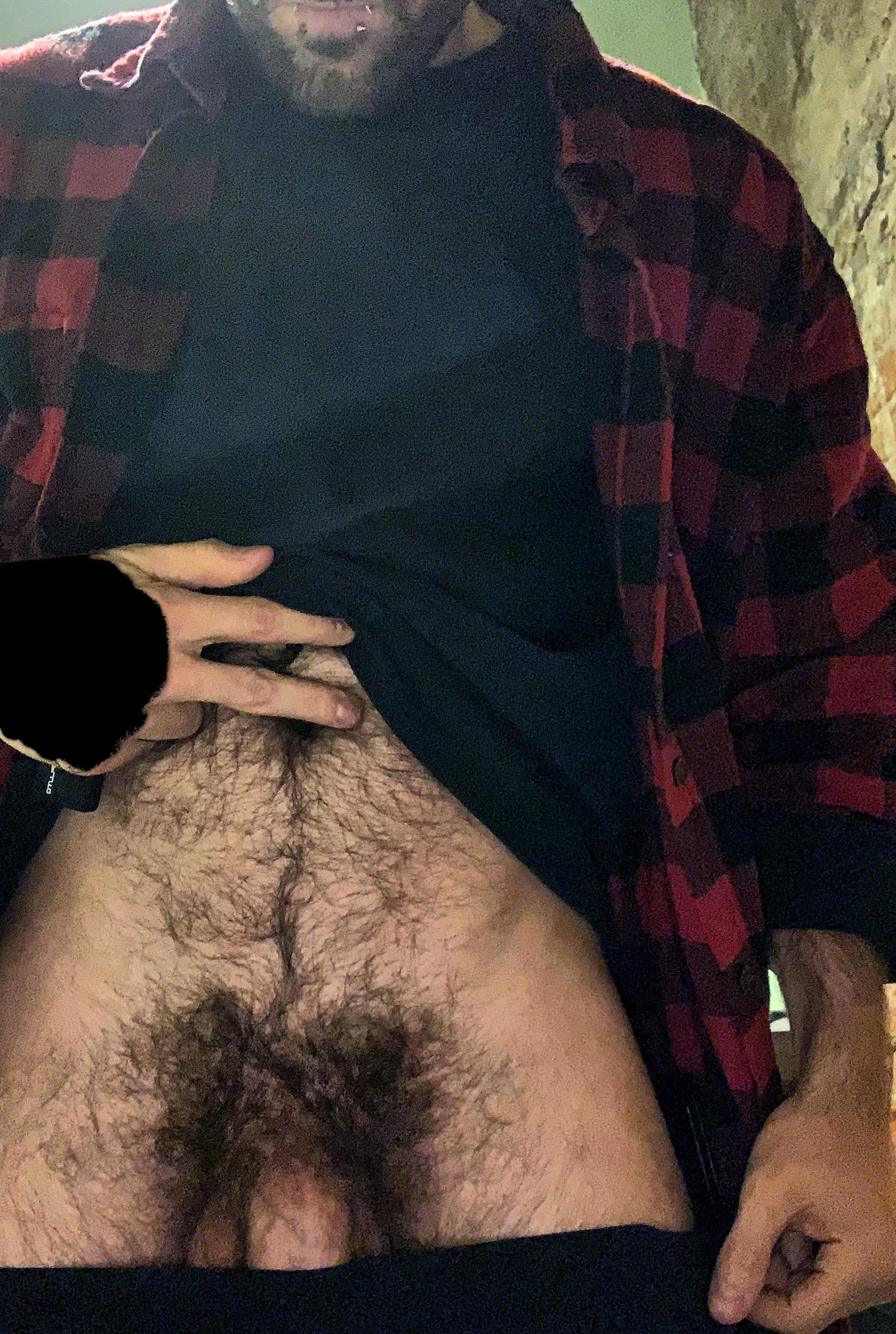 Full primal hairy cock… and my bush is still growing ;)