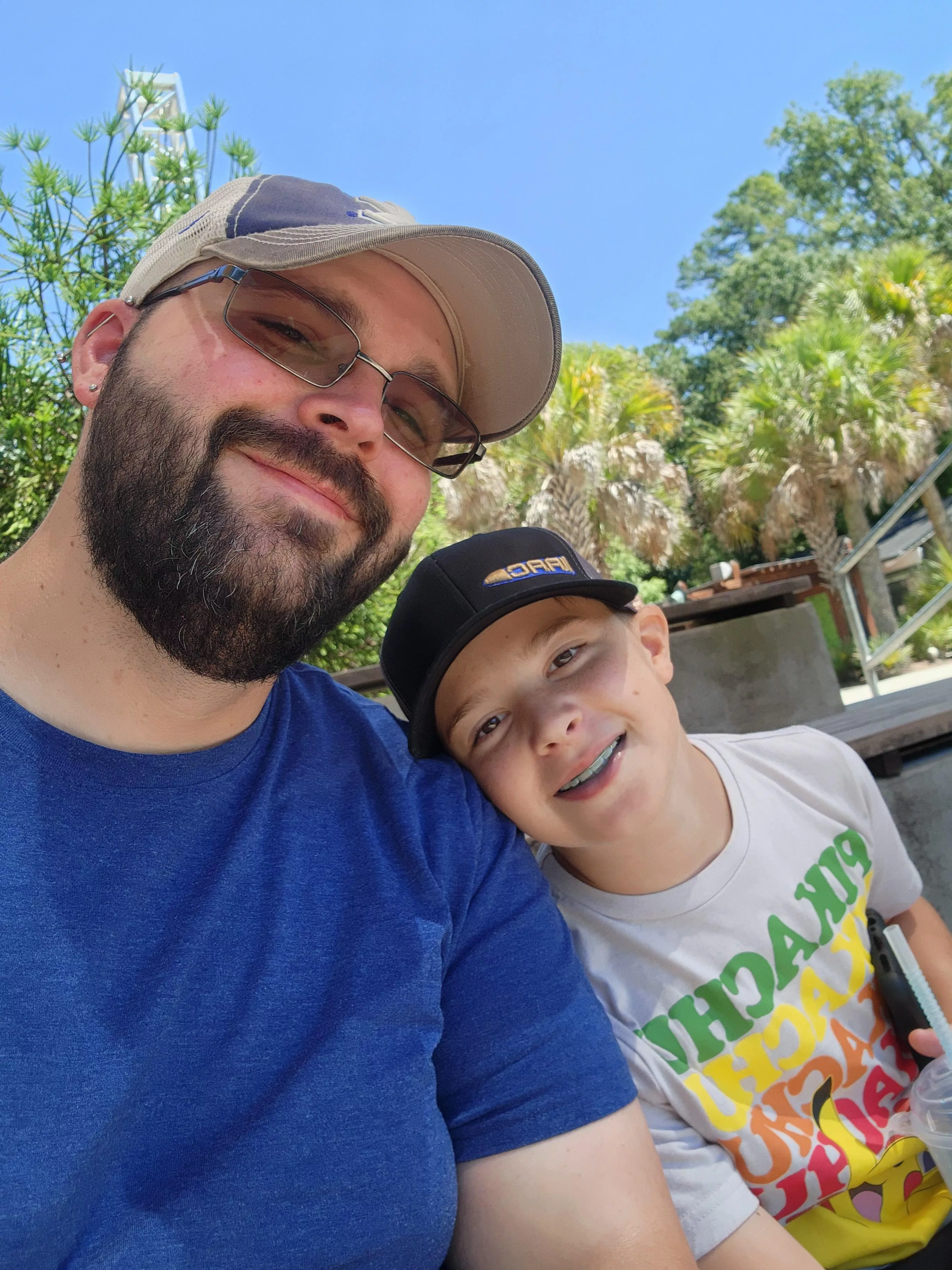 Had a fun day at the zoo with my son!