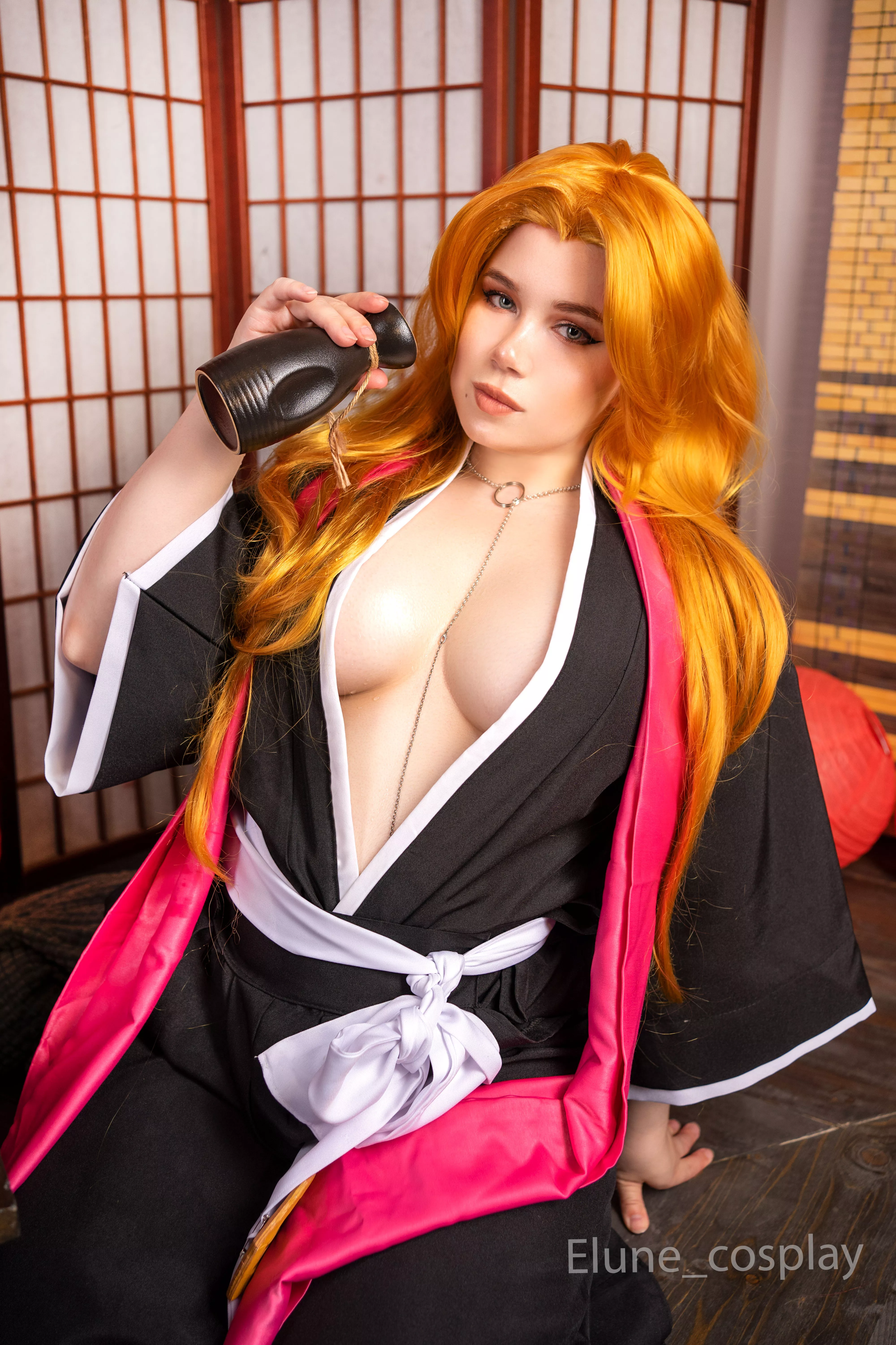 Rangiku cosplay by Elune_cosplay