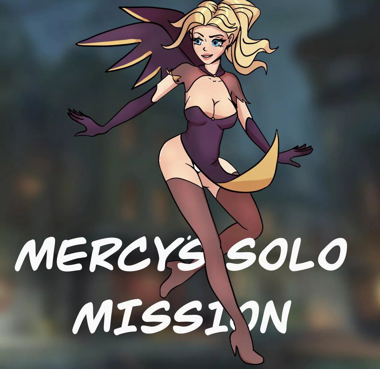 working on a special Mercy comic (notabadloaf)