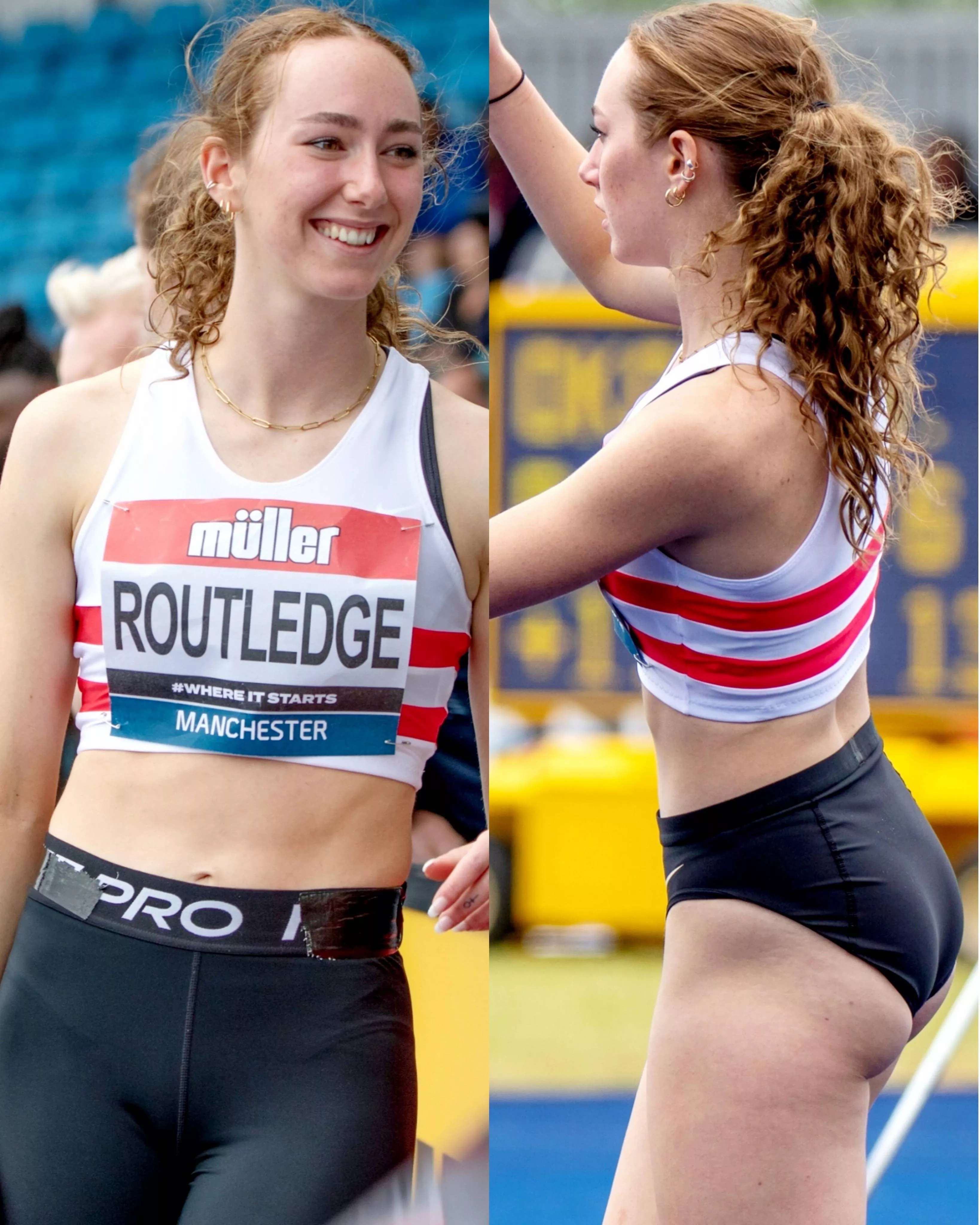 Allie Routledge British high jumper