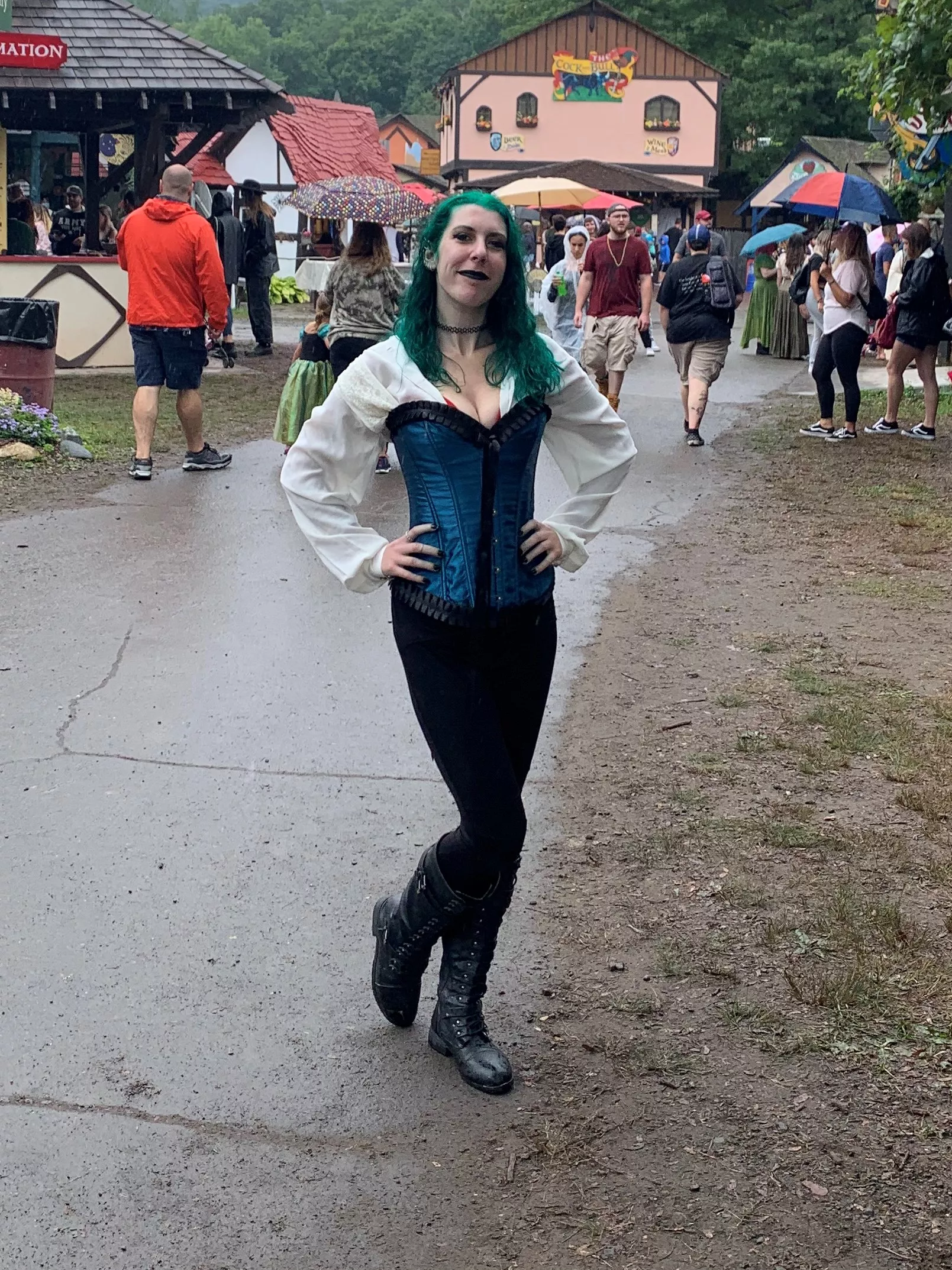 Corseted at the ren faire