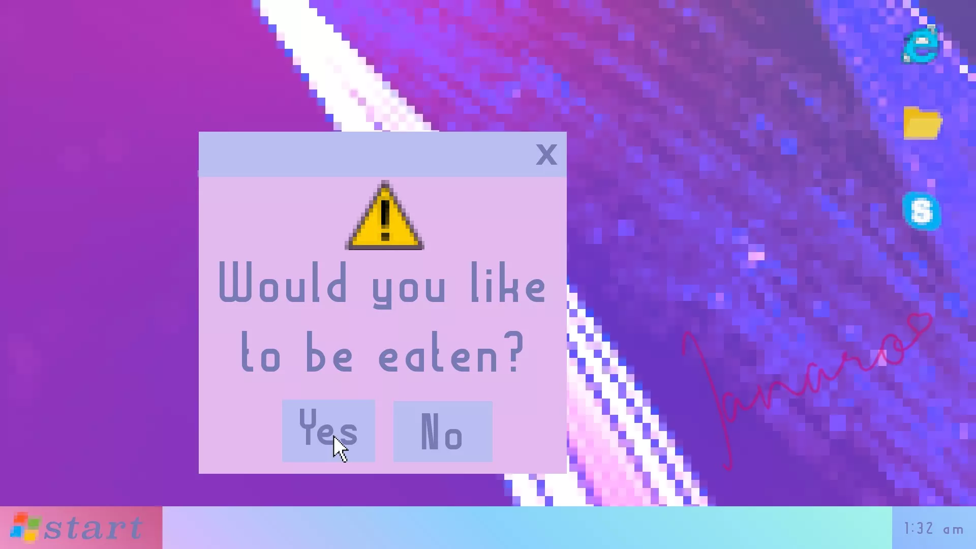 {Image} Vore Y2K Vaporwave {Willing}