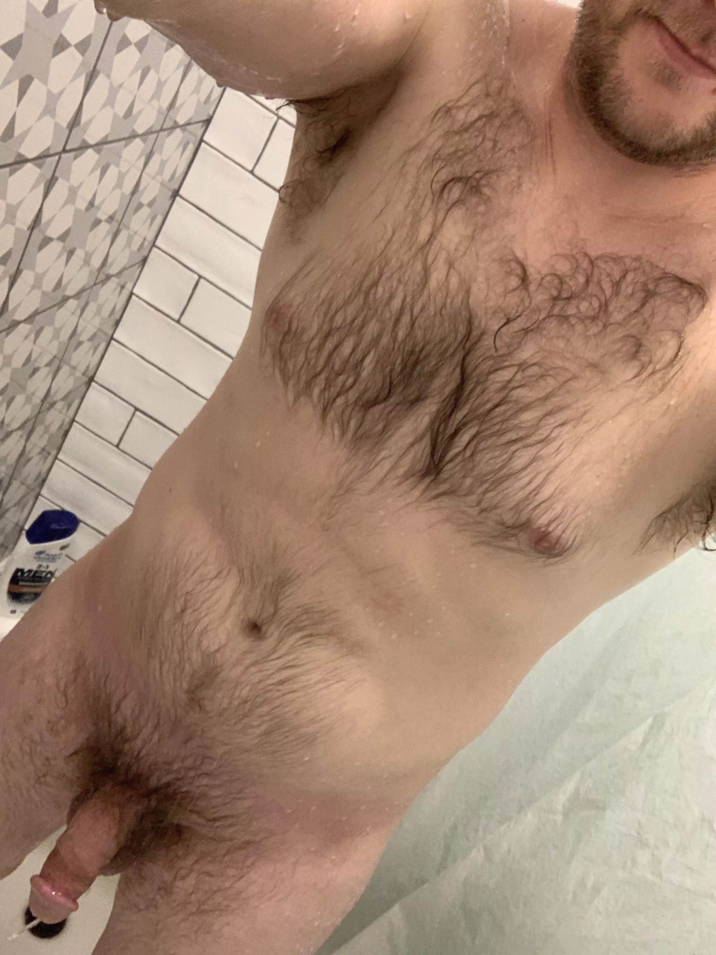 Come join my shower, we can take turns being in the middle;)