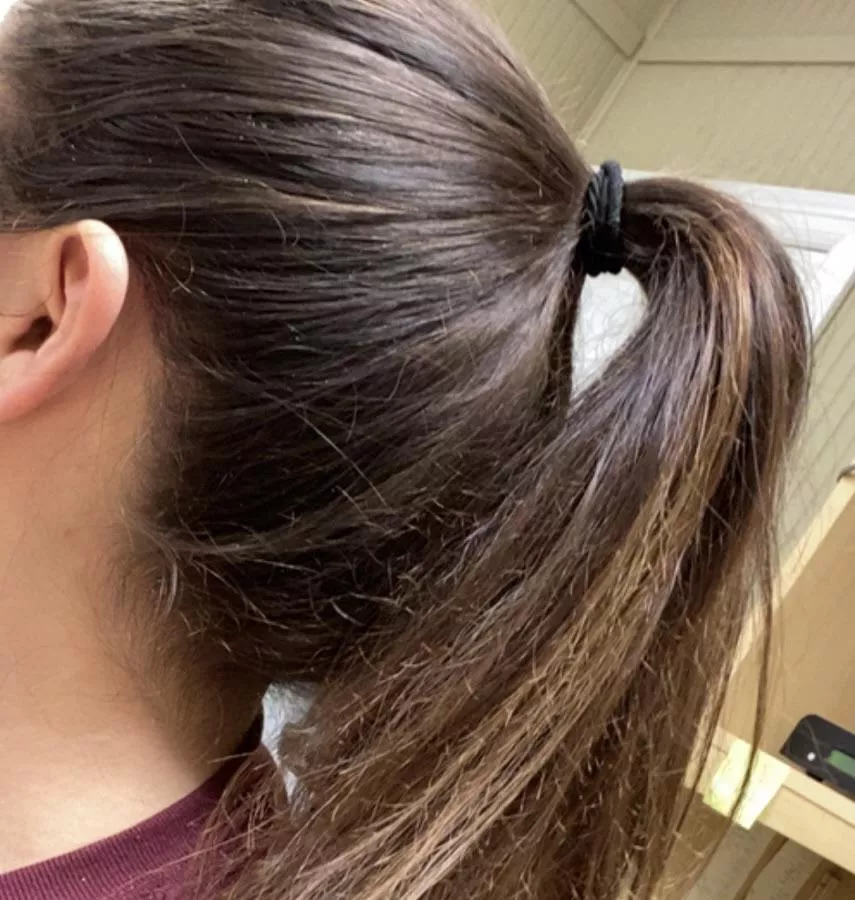 Ponytail at work, wanna put it to good use?