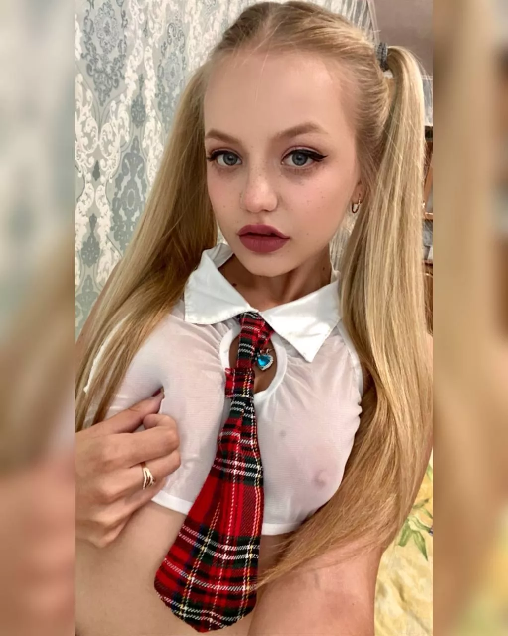 Would you play with this schoolgirl?