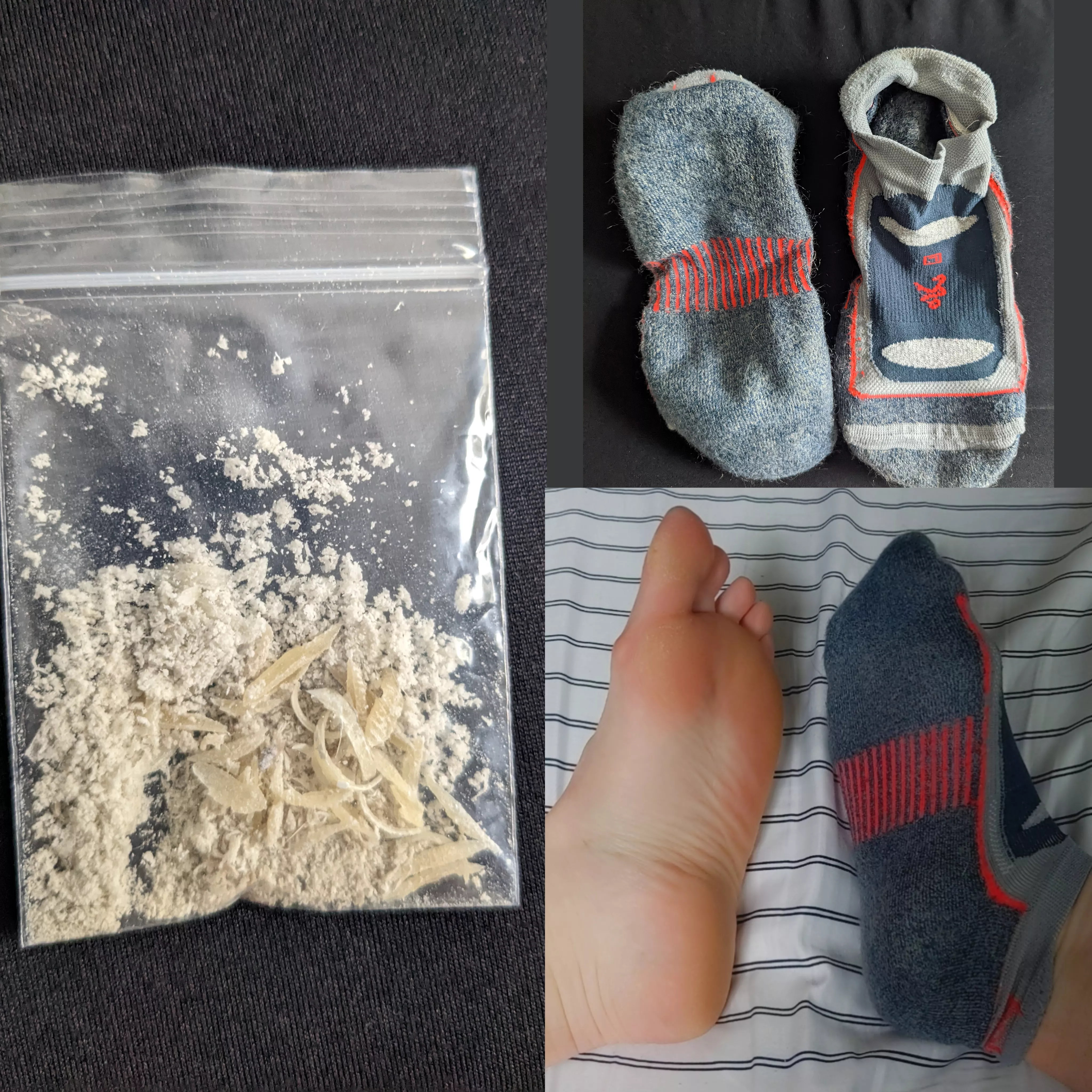 16 MILE RUN! [Selling] Balega Running Socks and/or skin, toenails, callus I collected after my run. DM or KIK M3GNIFIC3NT