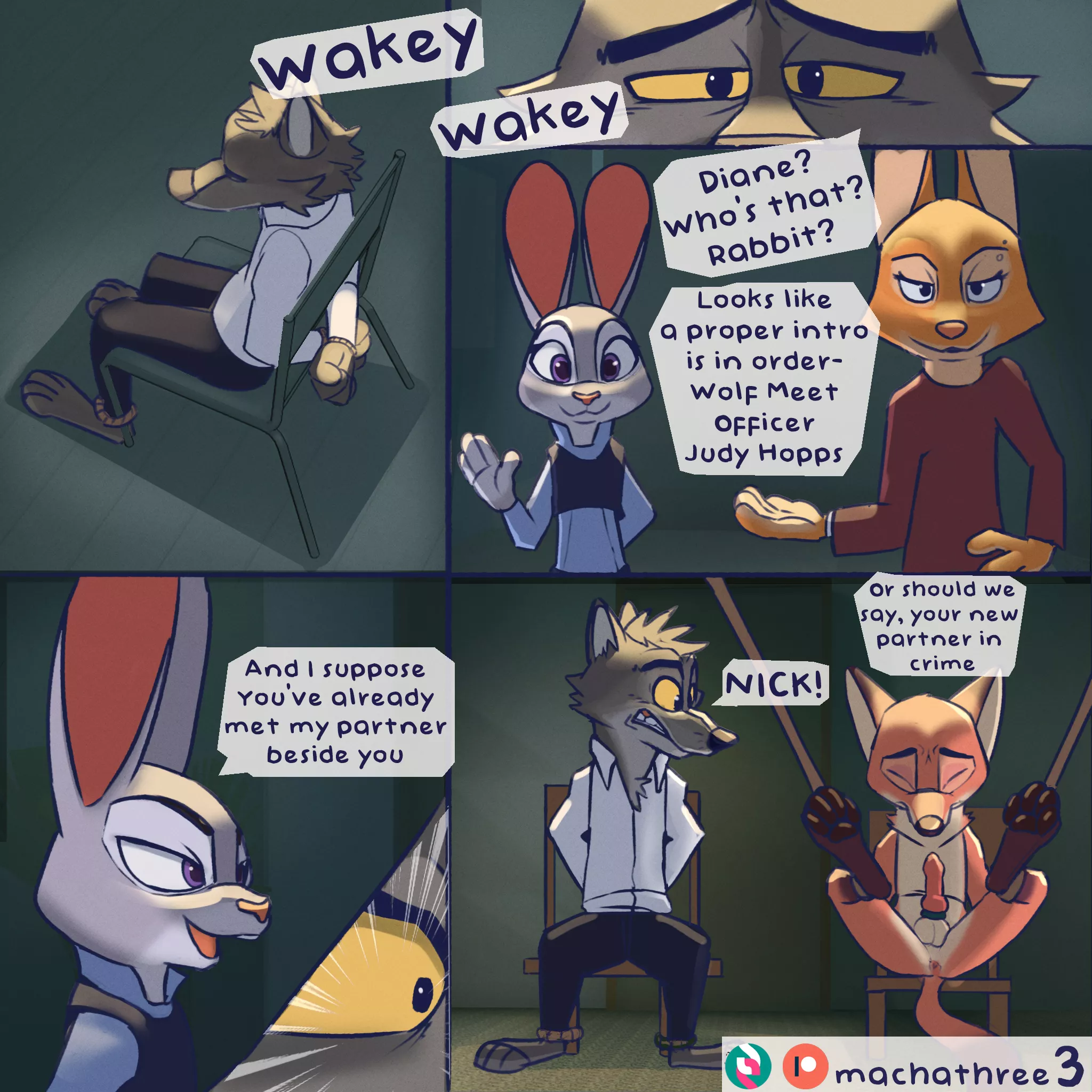 Bad Guys X Zootopia [MF] (Machathree)