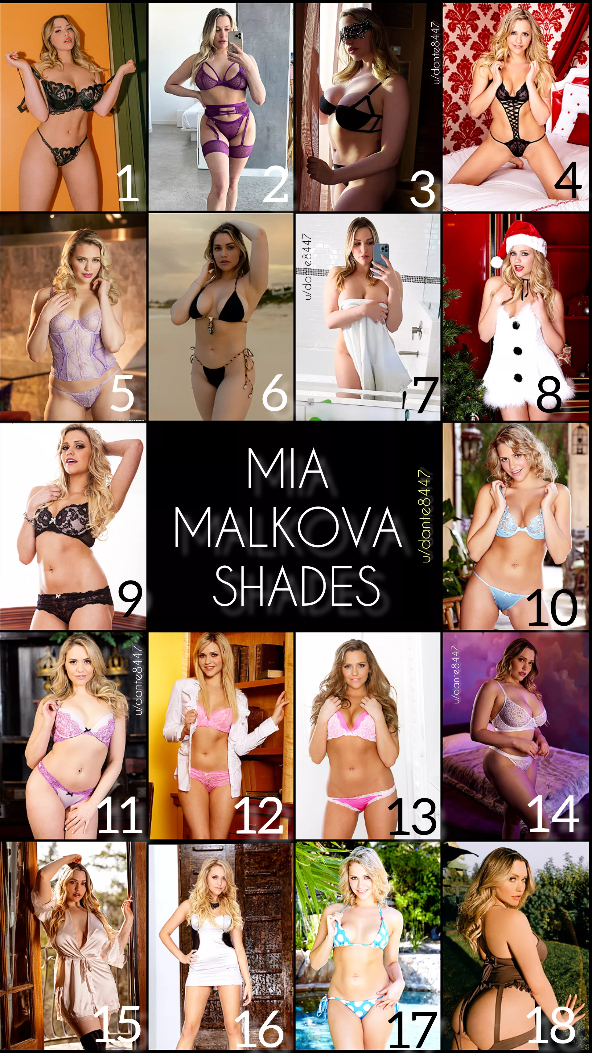 Mia Malkova, pick favorite 3