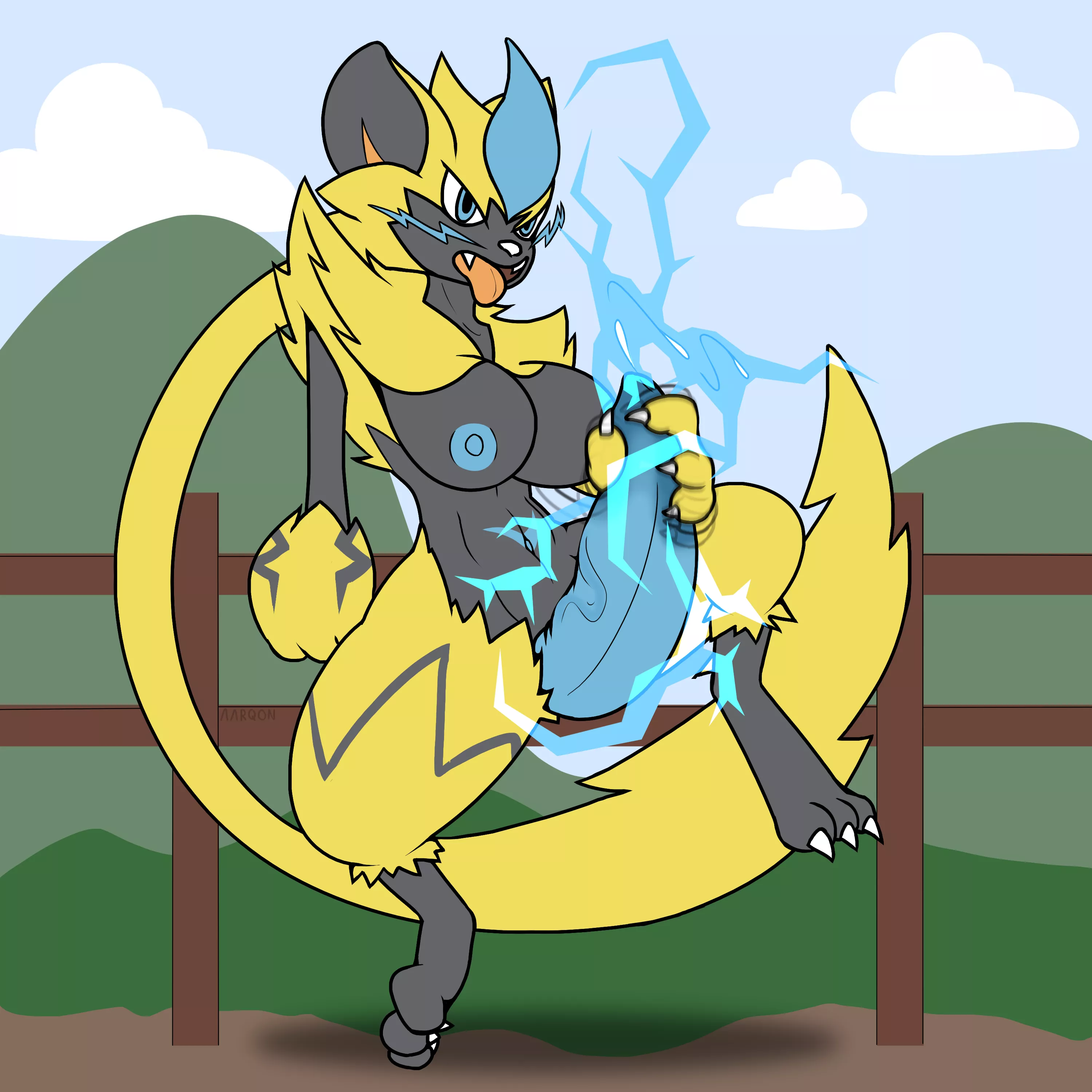 Zeraora has spotted you (OC)