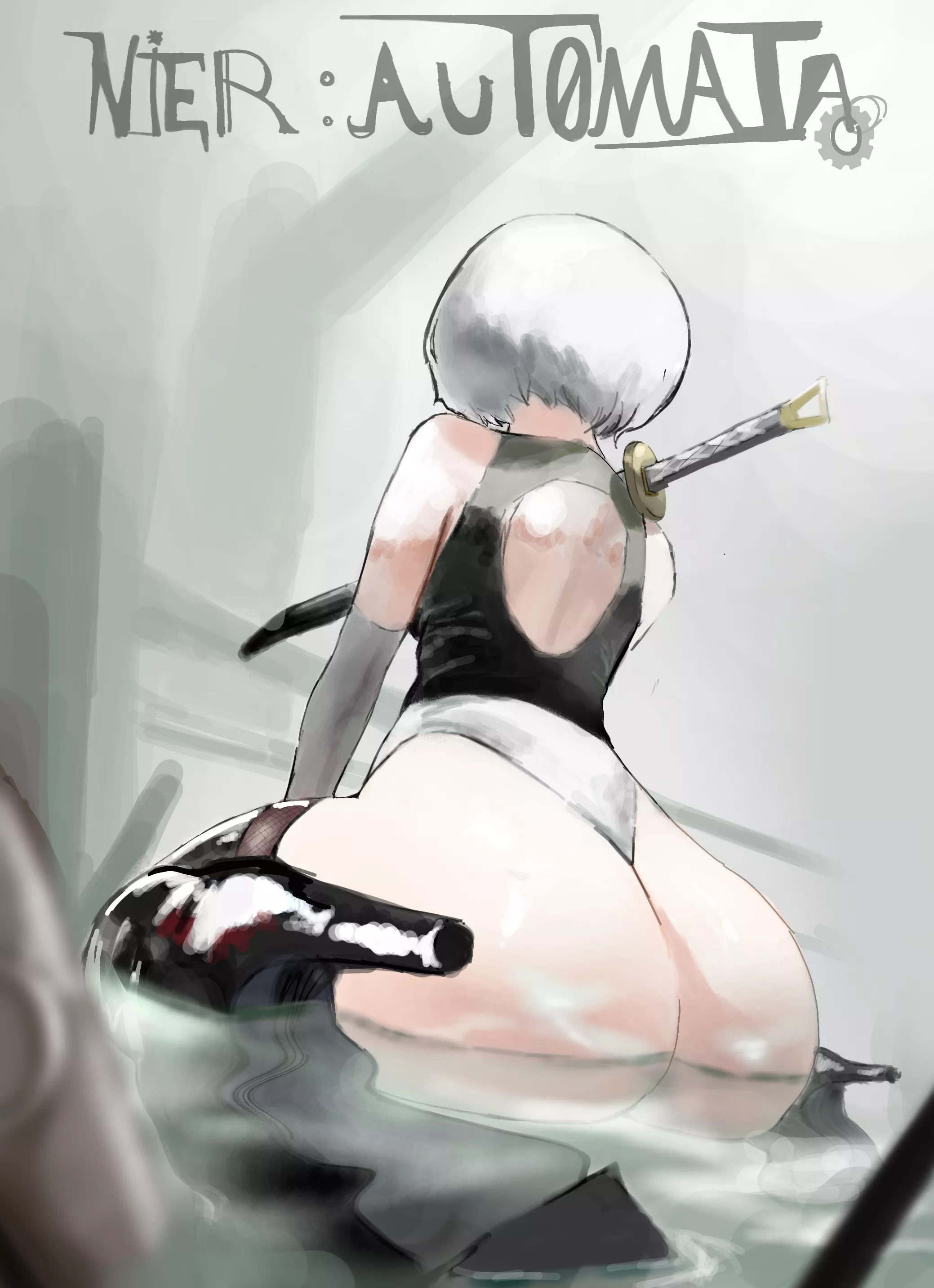 2B's ass (made by me)