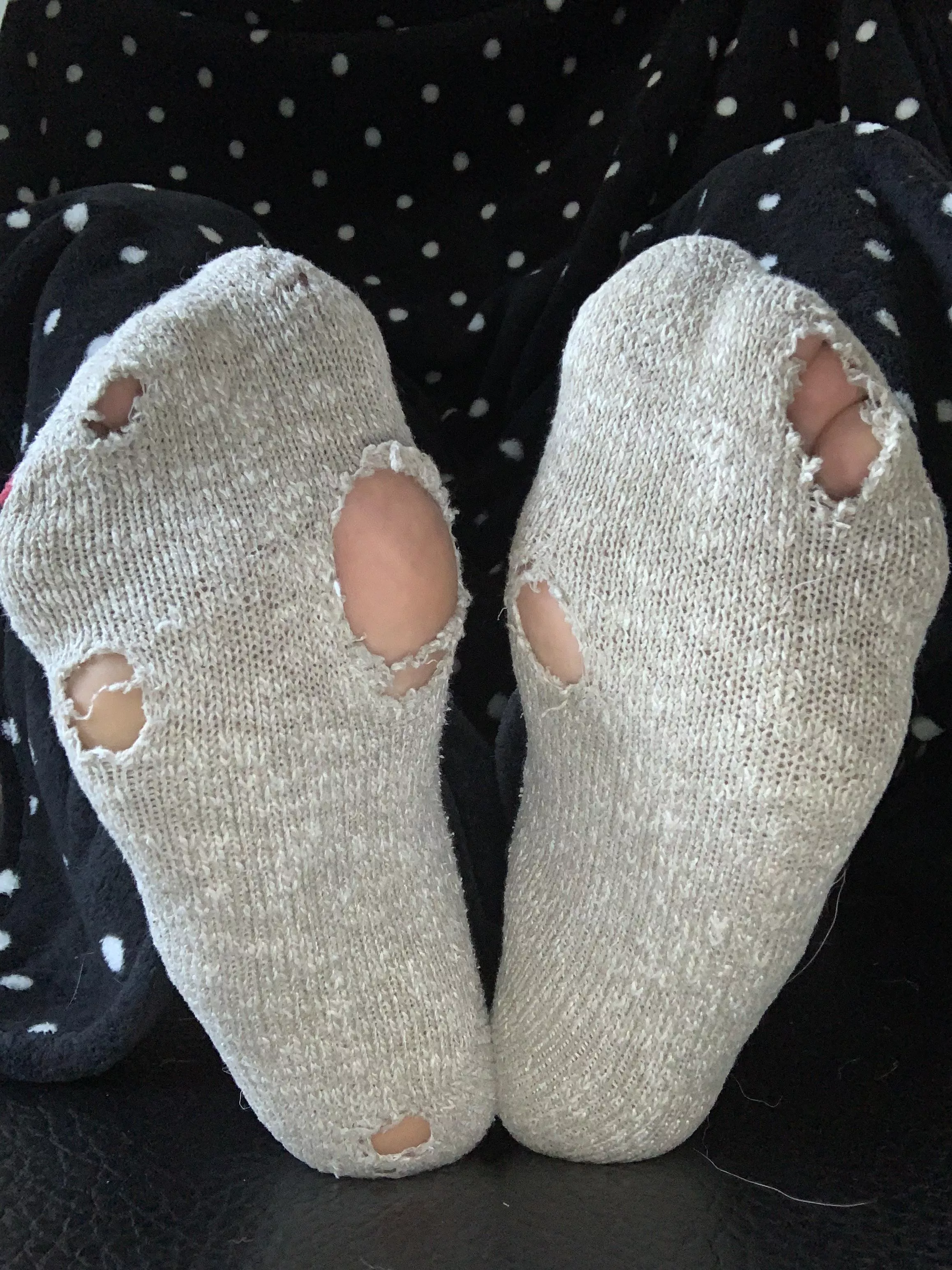 Tear my socks off and expose my soles