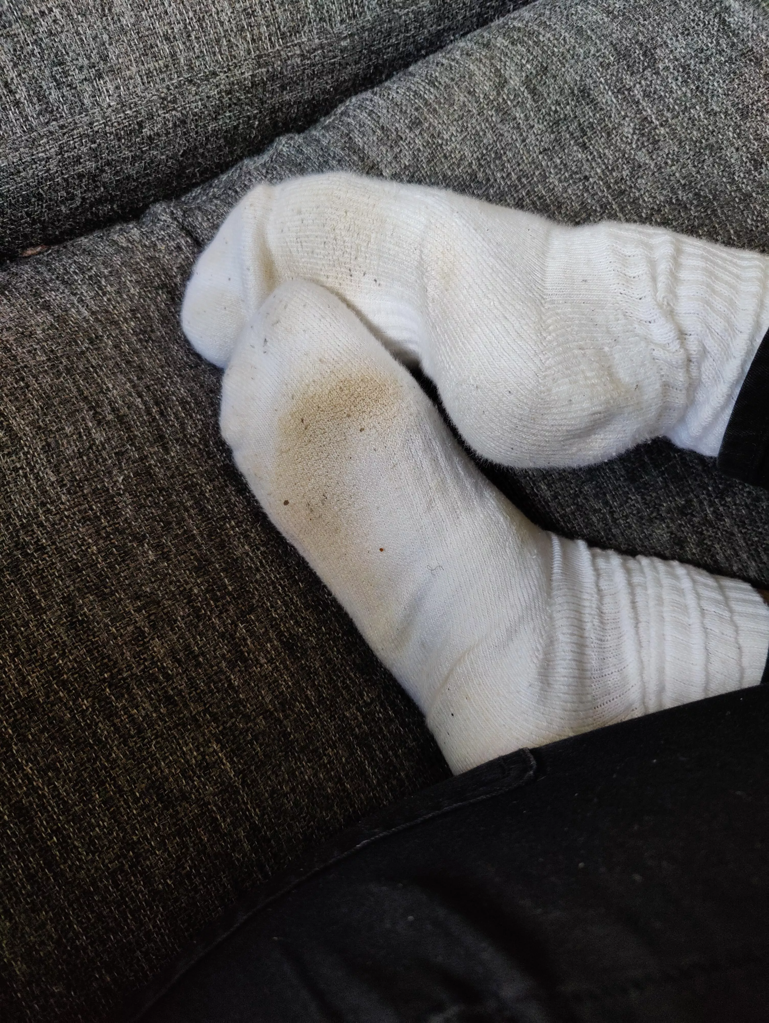 travelling makes filthy socks 🥵