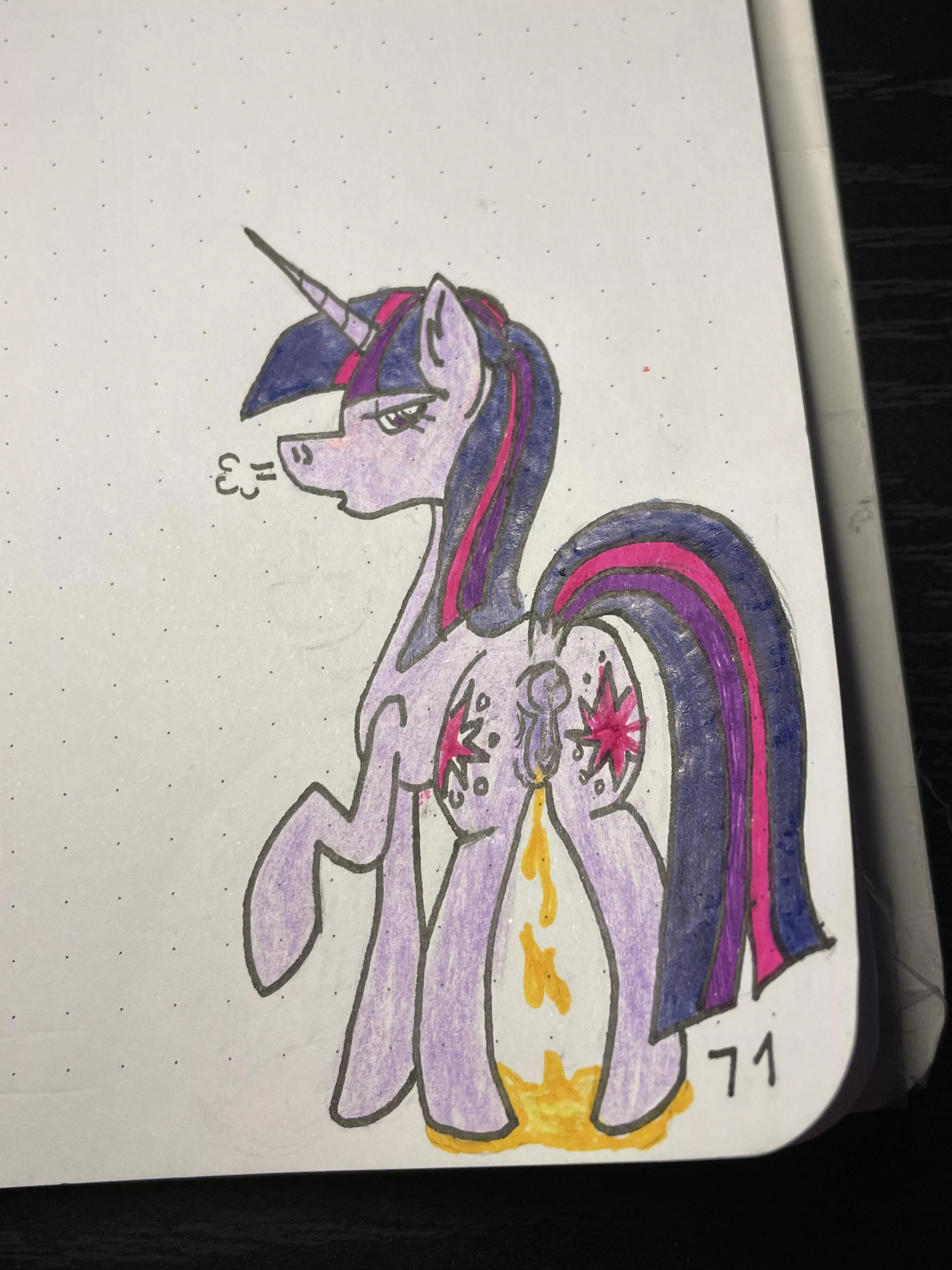 a pissing twilight for my journal <3