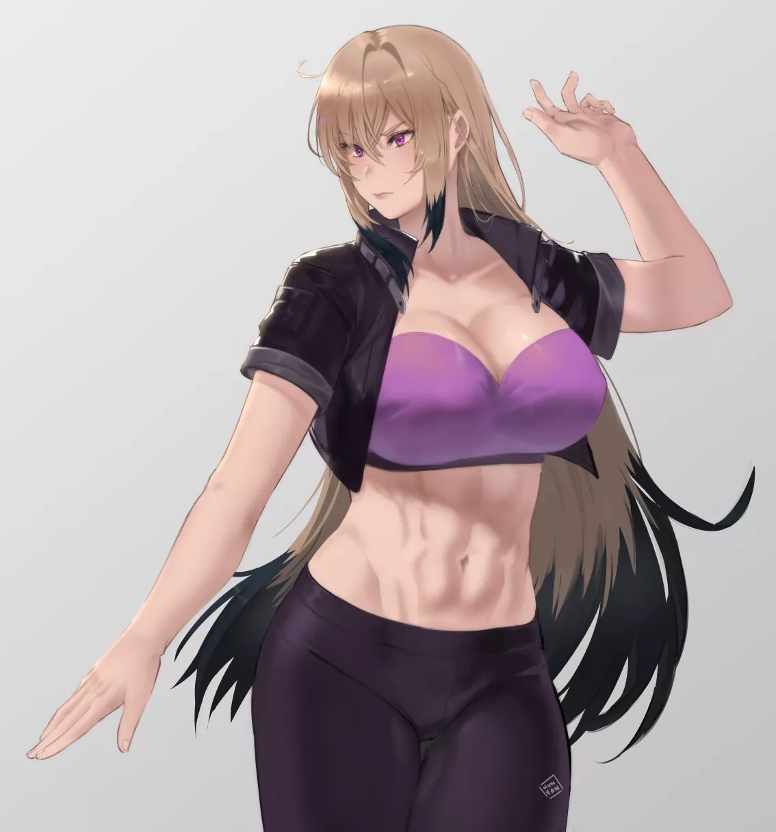 Amazing abs [Artist: Hunyan]