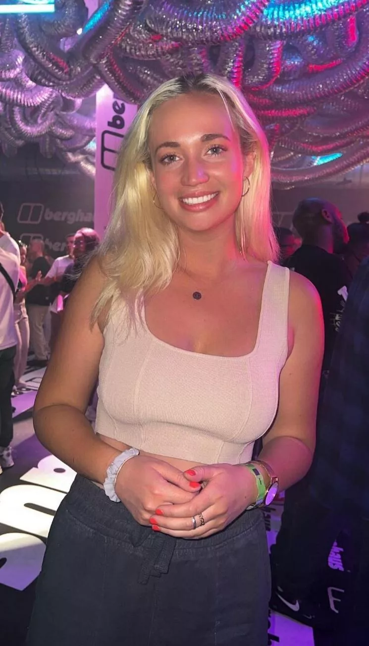 Blonde and busty