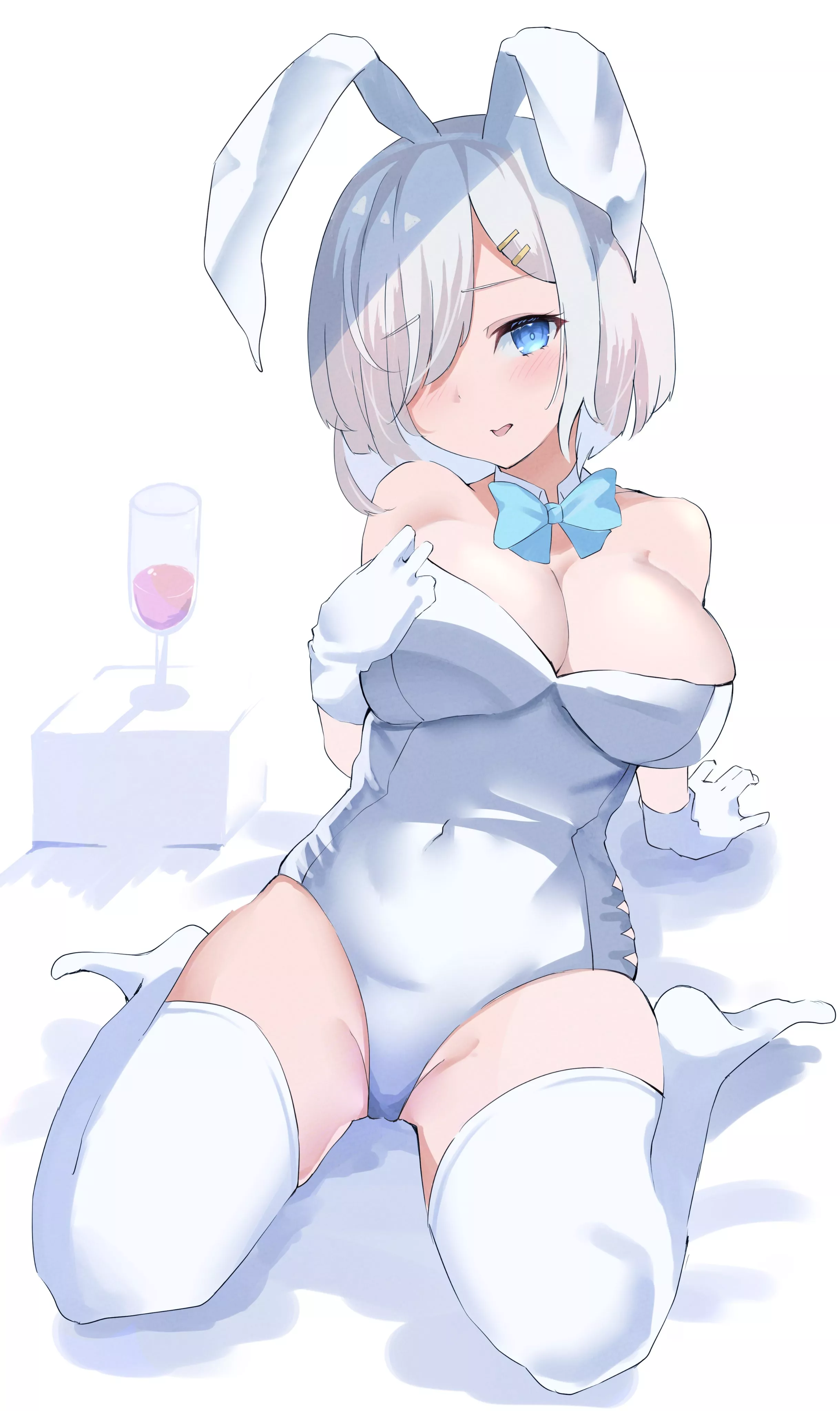 Blushing Bunny Girl Hamakaze (Calin ) [Kantai Collection]