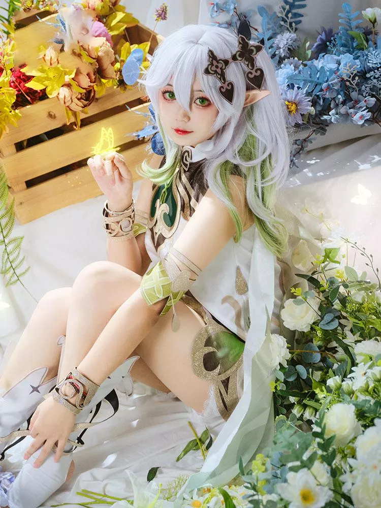 Cute Genshin Impact Nahida Cosplay by cn: wangzai