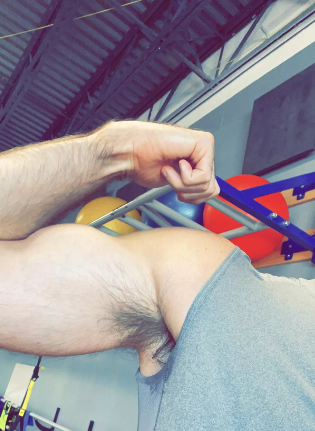 During workout 🏋️‍♂️